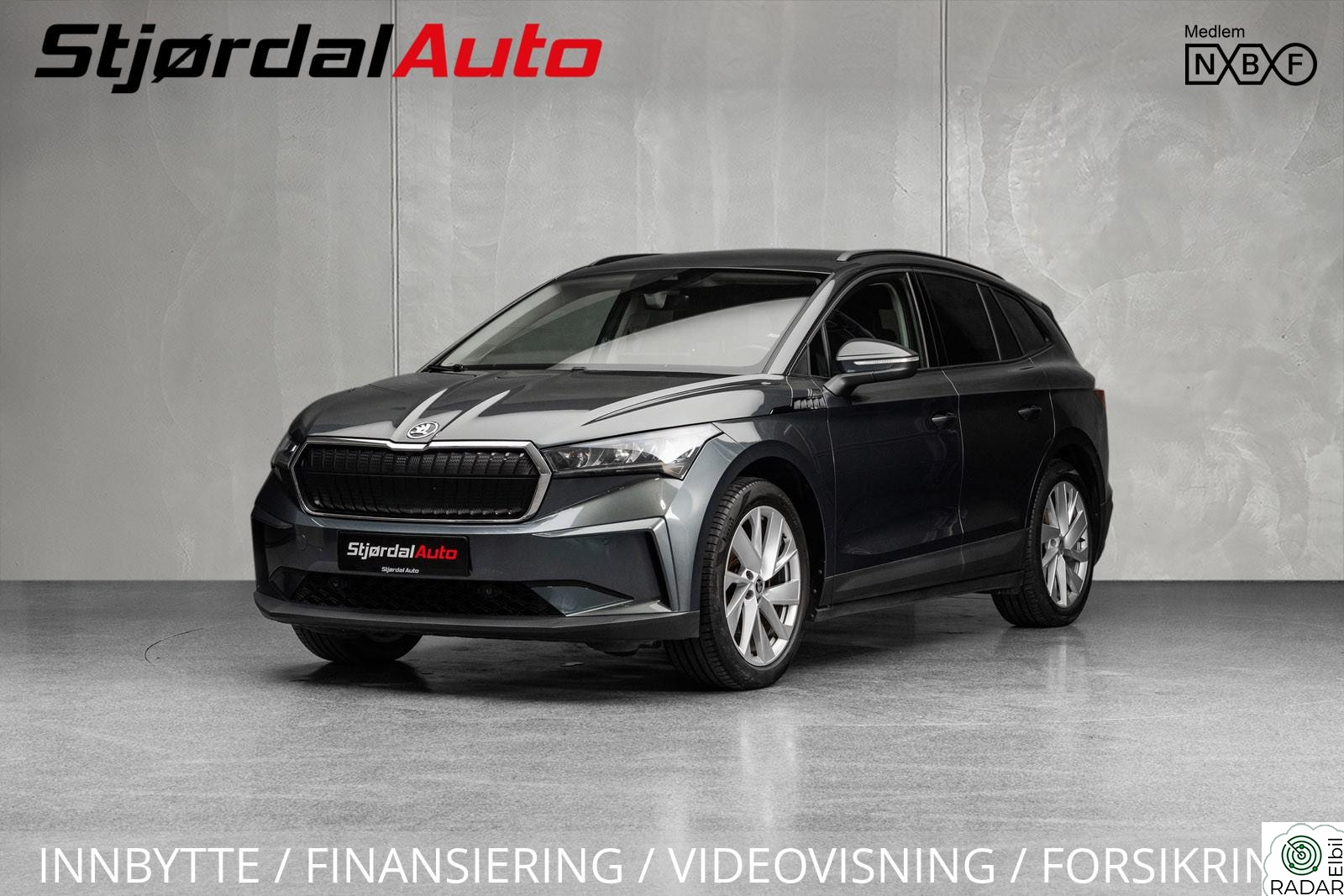 SKODA ENYAQ 60 iV60 RWD 179HK/ACC/LED/NAVI/CARPLAY/VARMEPUMPE/AMBIENT