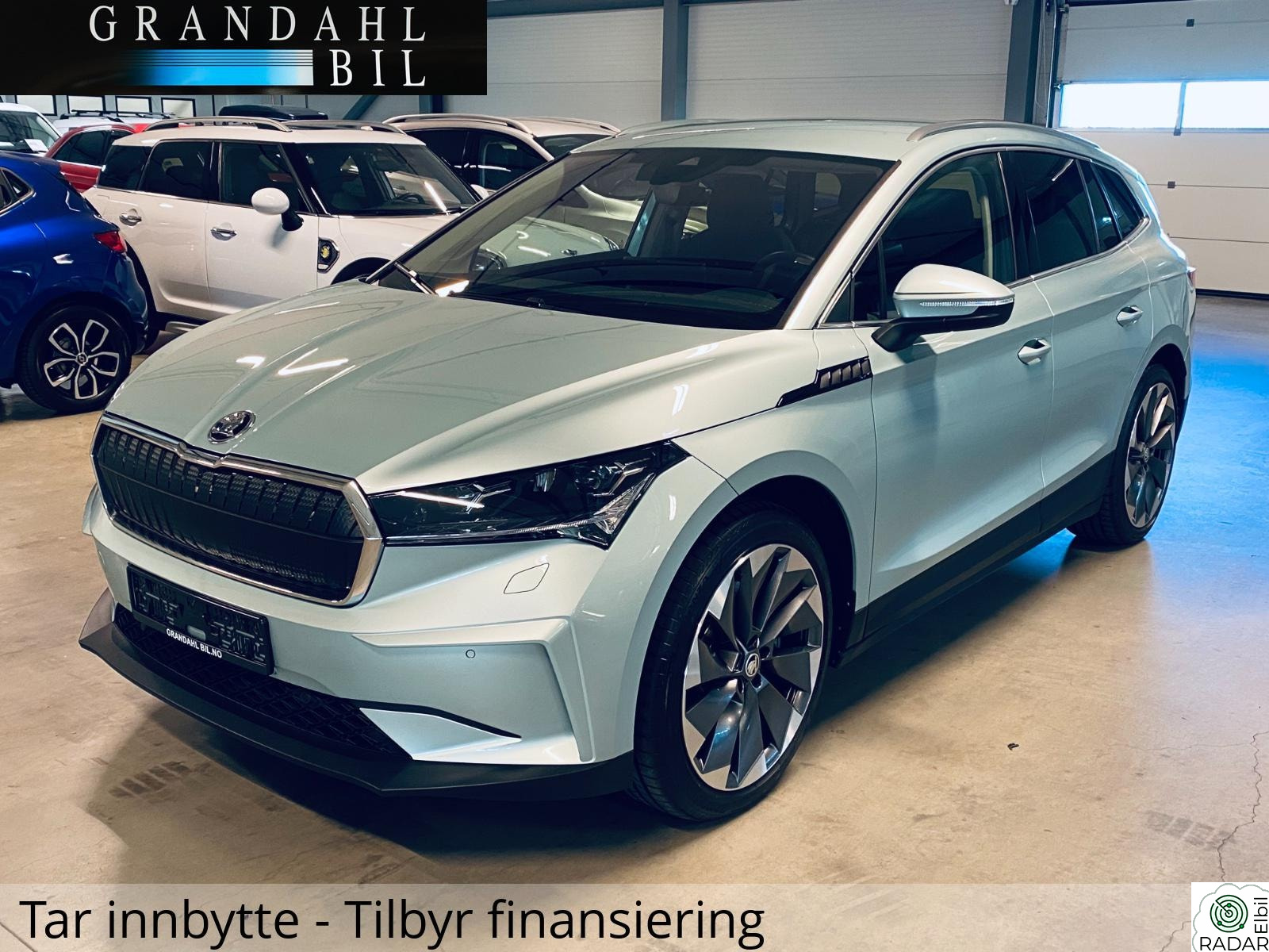 SKODA ENYAQ 80 IV80 - Skinn - Hengerfeste - Ryggekamera - Varme i ratt