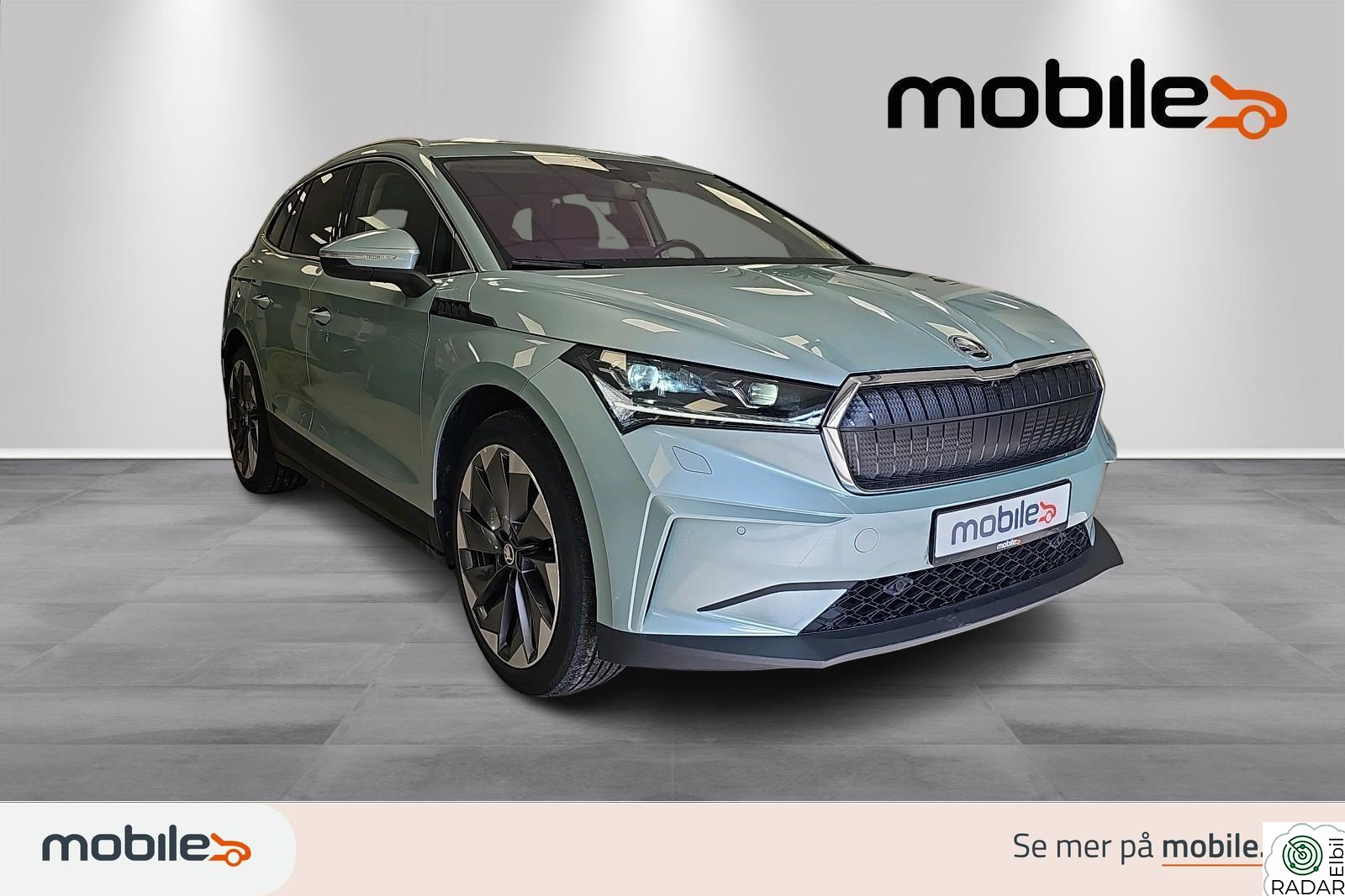 SKODA ENYAQ 80 iV80 / WLTP 507km / Sort skinn / Ny service og EU /Krok