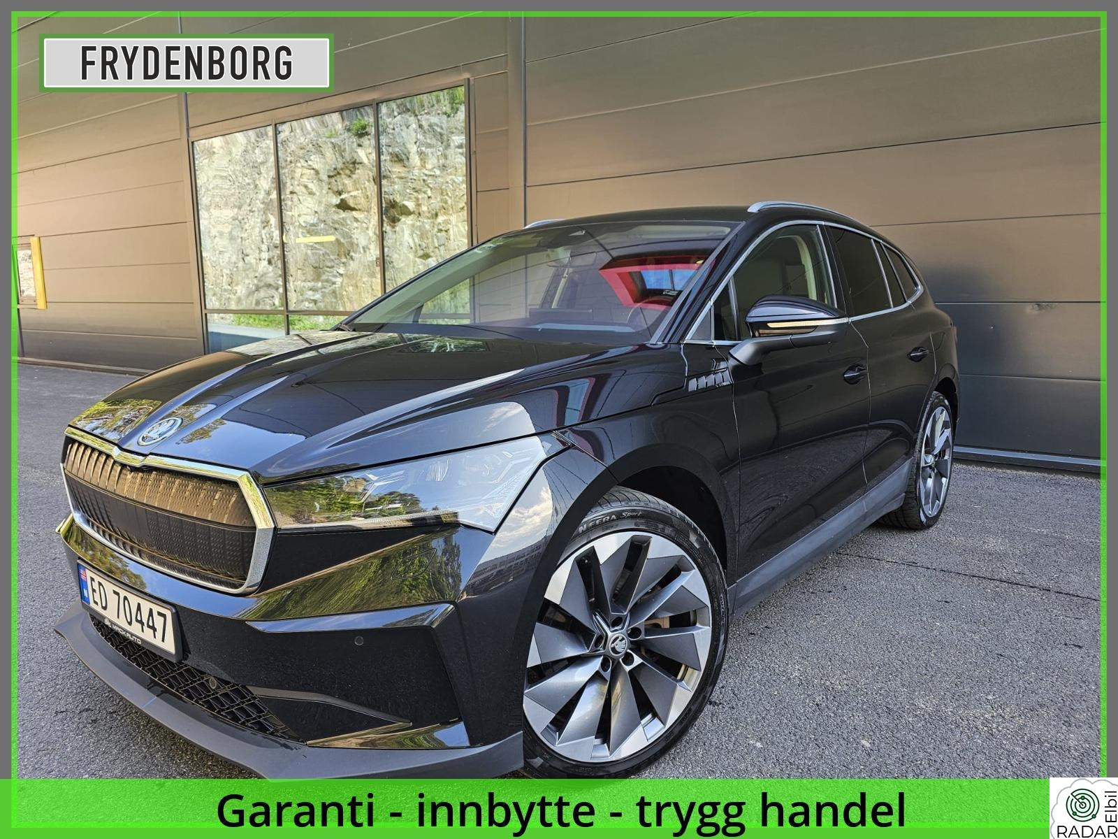SKODA ENYAQ 80 520Km(77KWh)IV 80/ACC/Navi/Skinn/R.varme/R.Kam/Krok