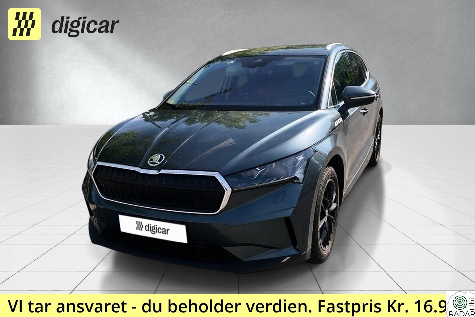 SKODA ENYAQ 80 iV 80 77kWh / Varmepumpe / Matrix LED / ++