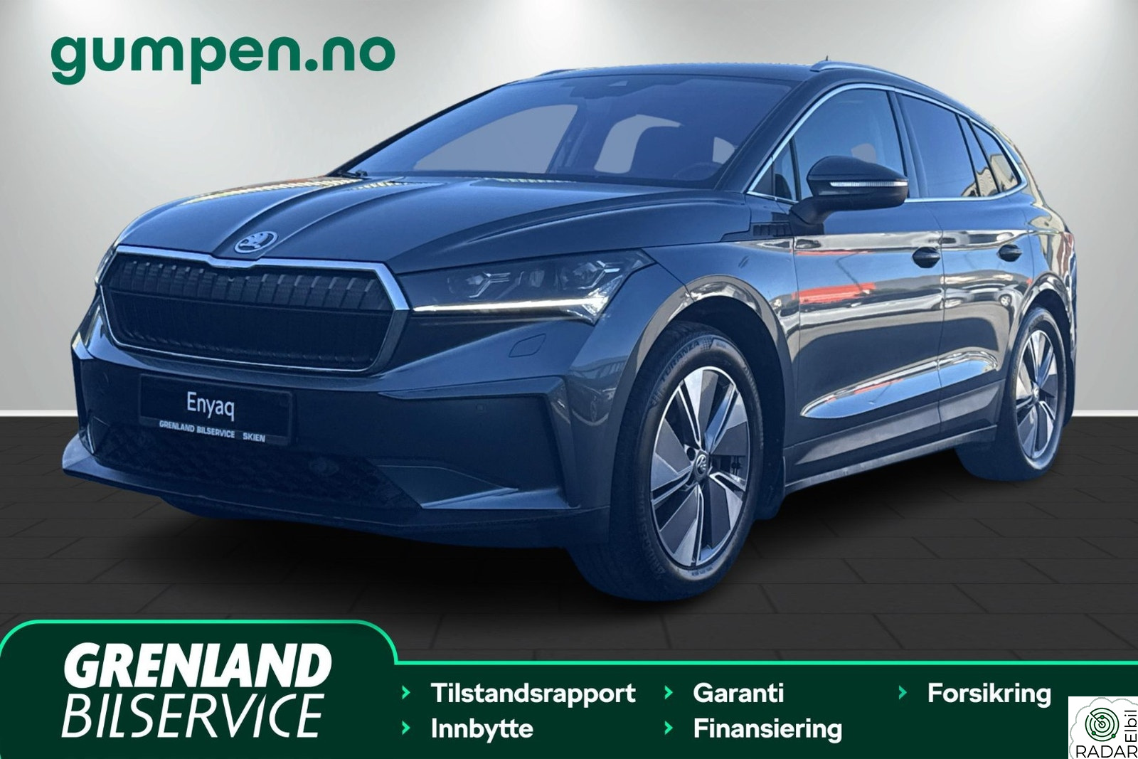 SKODA ENYAQ 80 iV80, Hengerfeste,HUD,Rutevarme, Navi, DAB