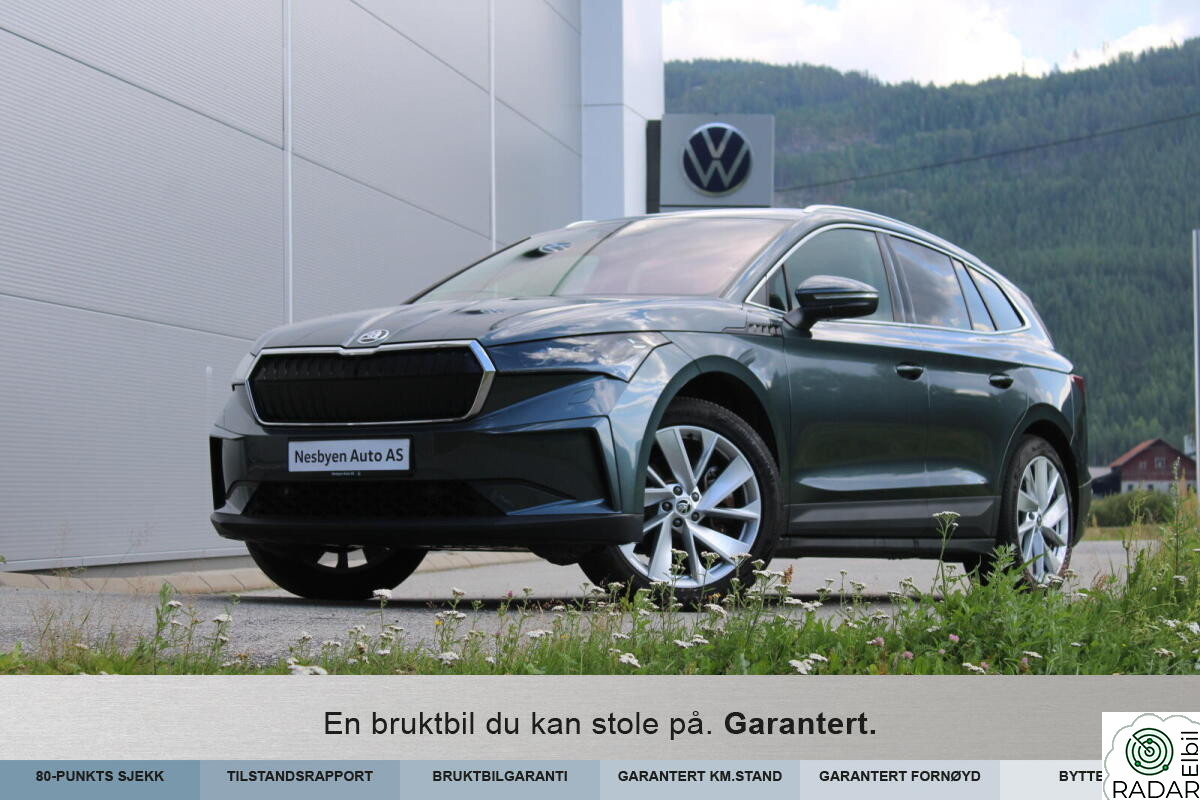 SKODA ENYAQ 80 iv 80 El.Sete/El.Bakluke++ Nylig EU! Hjemlevering?