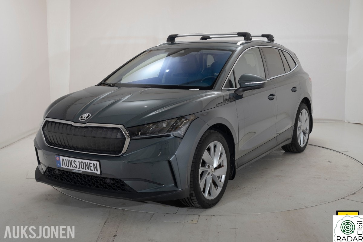 SKODA ENYAQ 80 iV80 NORSK HENGERFESTE 360 KAMERA SUITE SKINN 20'' VEGA