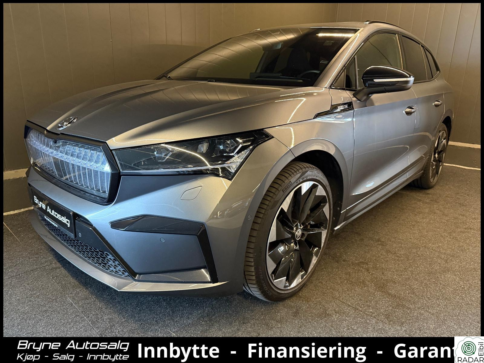 SKODA ENYAQ 80 80IV SPORTLINE HUD/ACC/NAVI/KROK/CARPLAY/CRYSTAL-FRONT+
