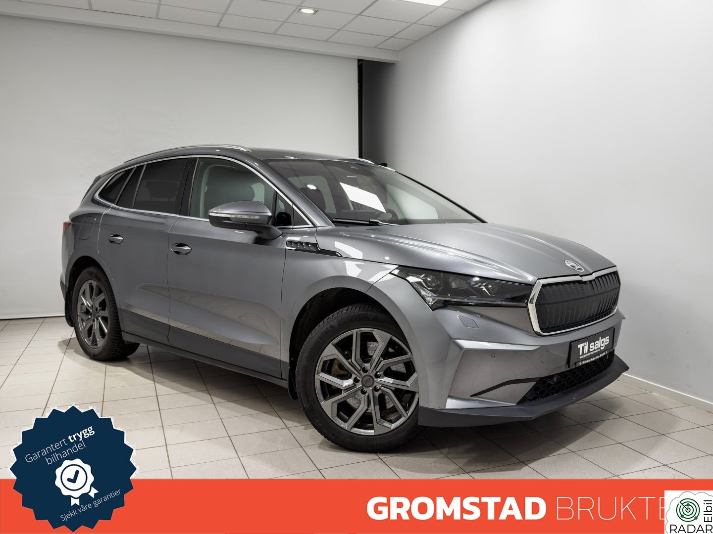 SKODA ENYAQ 80 iV80 Norsk/R.kam/Skinn/LED-Matrix/Hengerfeste/++