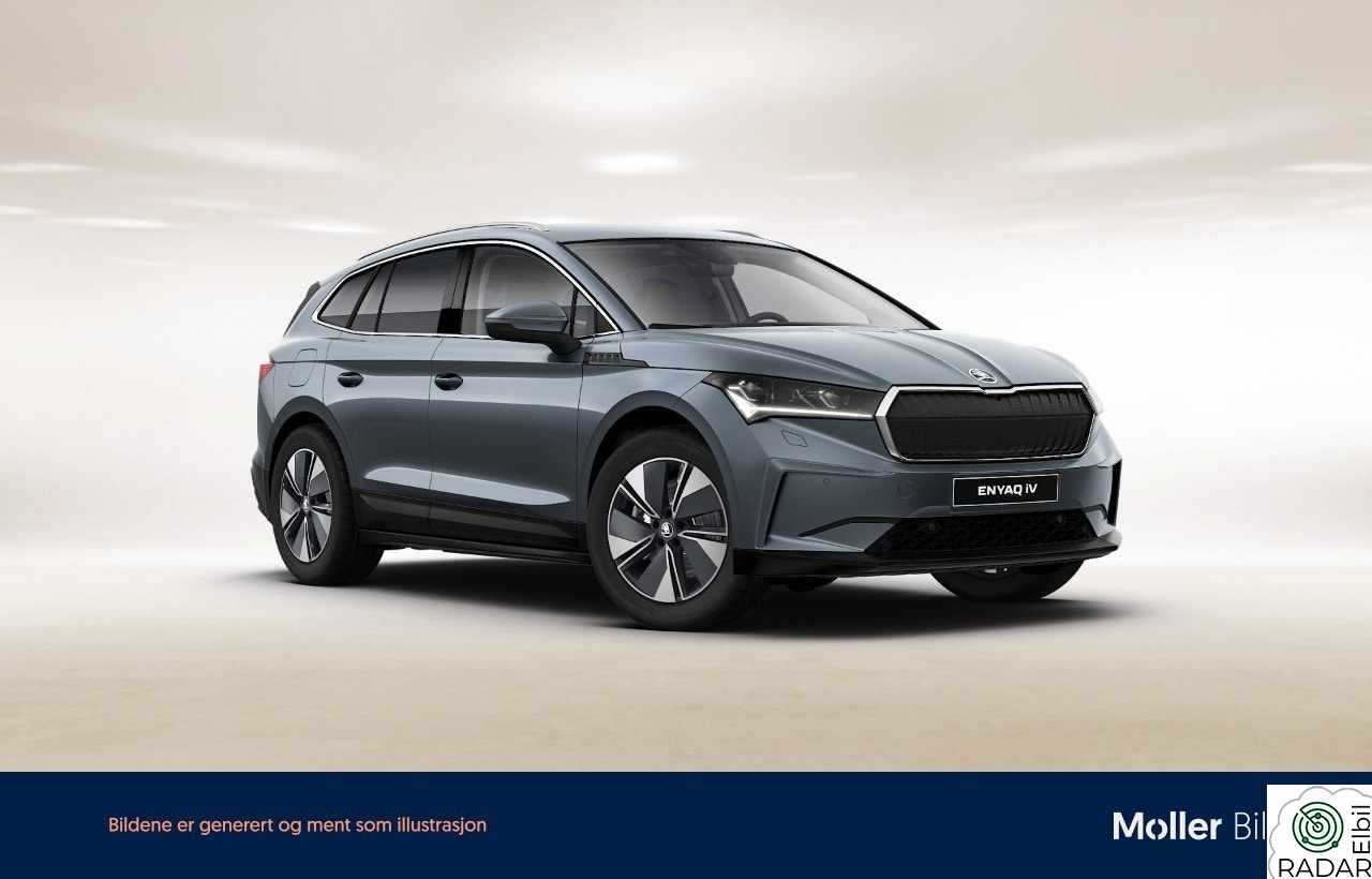SKODA ENYAQ 80 iV 80 - R.Kam, Skinn, Matrix, Krok