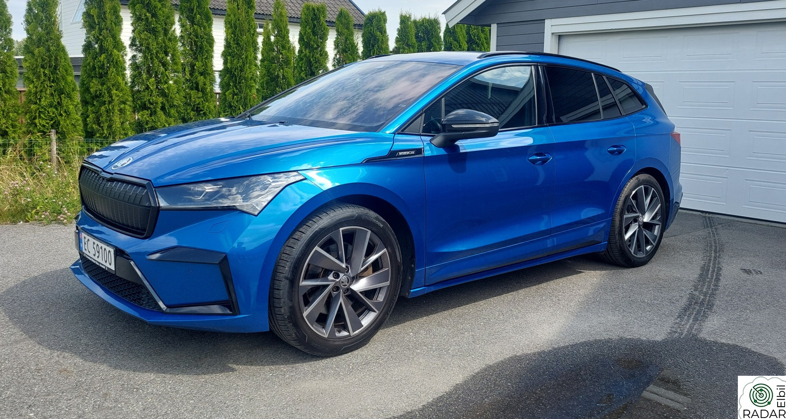 SKODA ENYAQ 80 IV80 Sportline/Eu 2027/Race blue/nybilgaranti/Service