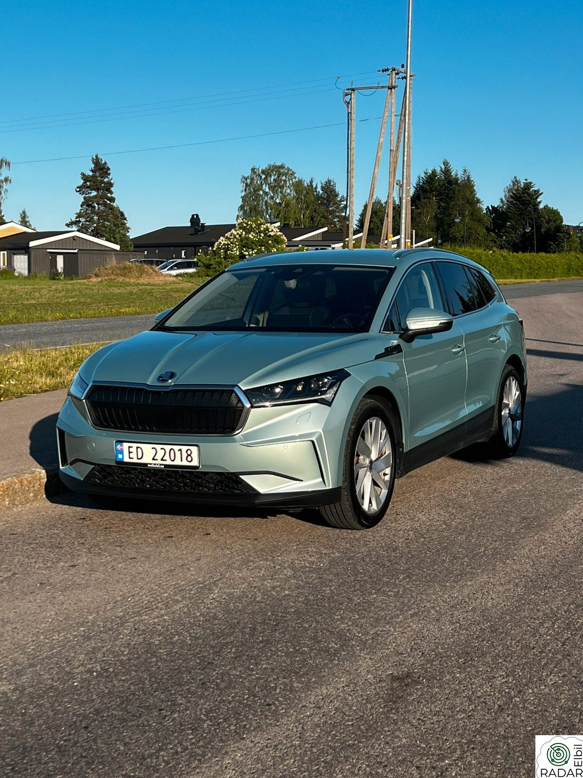 SKODA ENYAQ 80 iV80 med fabrikksgaranti til sept. 26 Lav Km