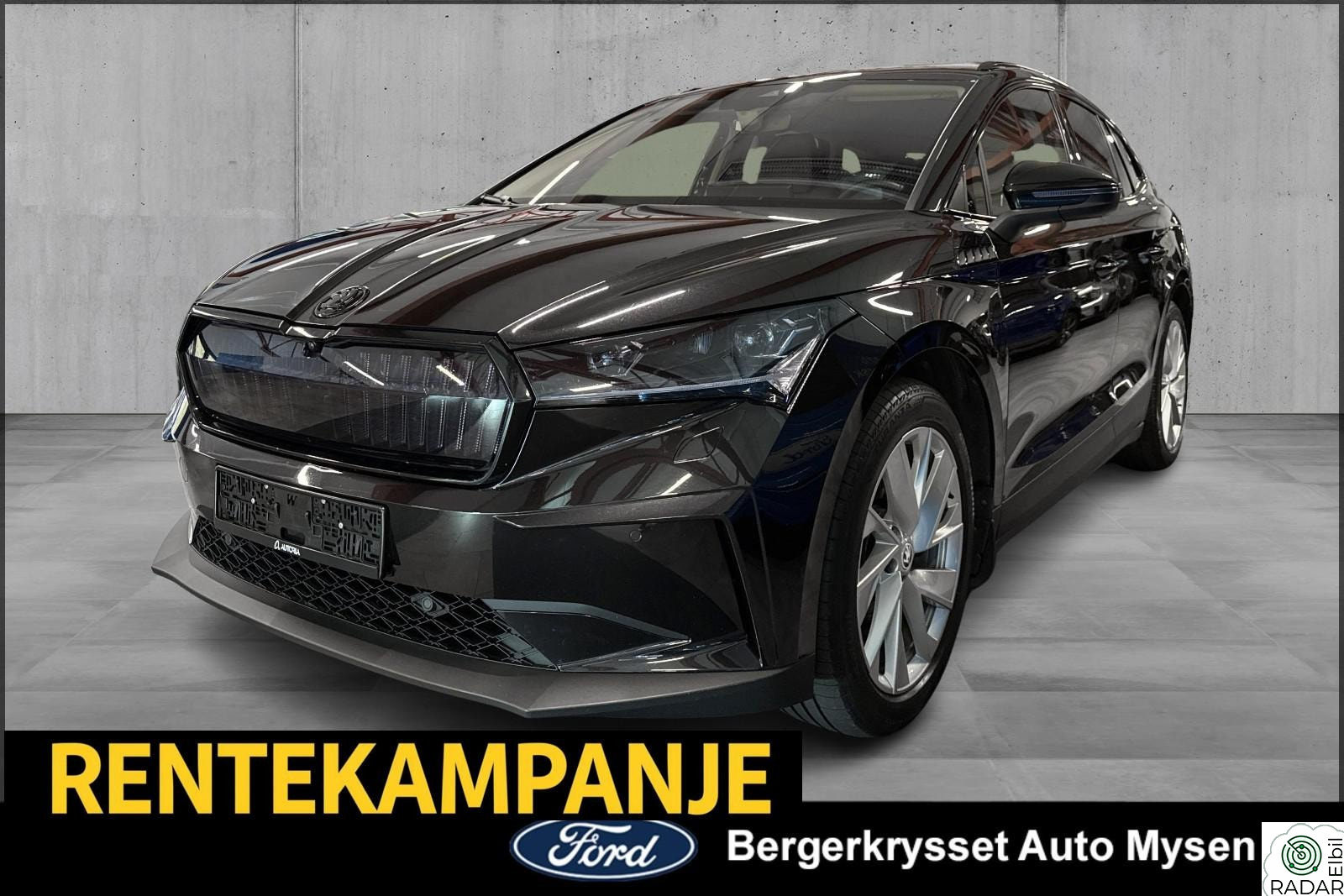 SKODA ENYAQ 80 IV80 204HK 509 KM NAVI/SKINN TOPPUTSTYRT
