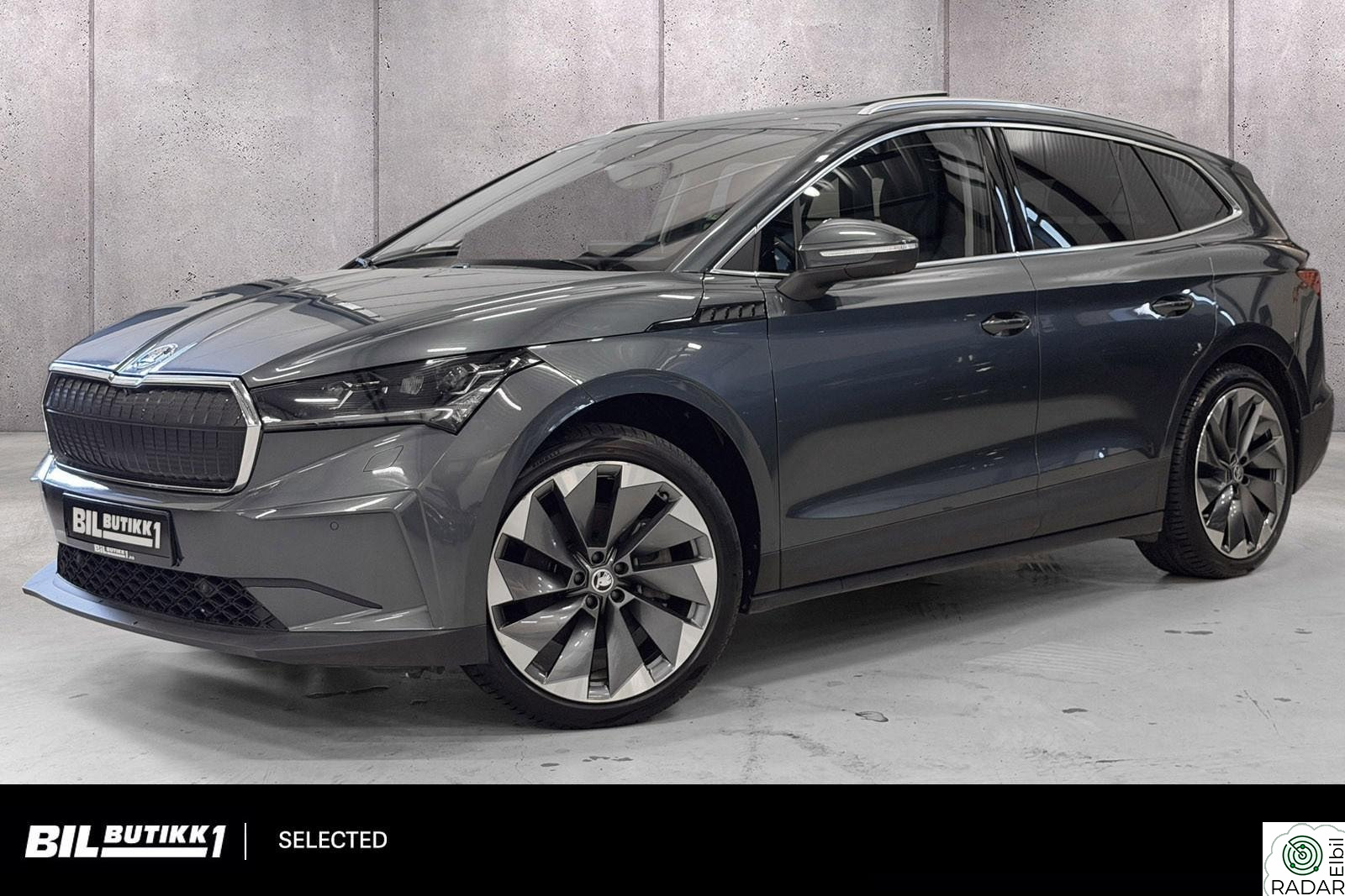 SKODA ENYAQ 80 IV80 Skinn / H.Feste / ACC / El.førerstol / Panorama ++