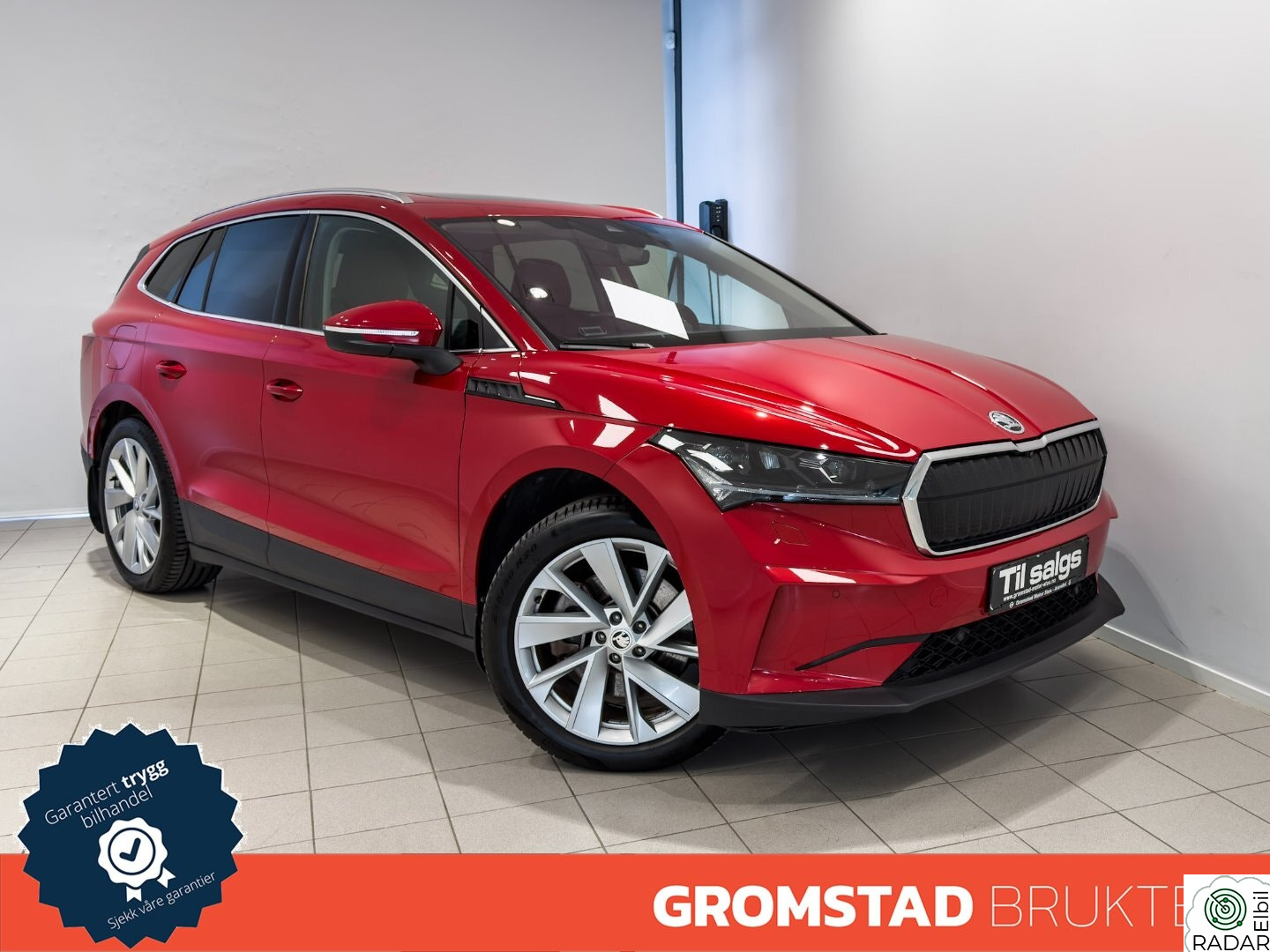 SKODA ENYAQ 80 iV80 Norsk 360.R.KAM/Skinn/Panorama/LED-Matrix/H.feste