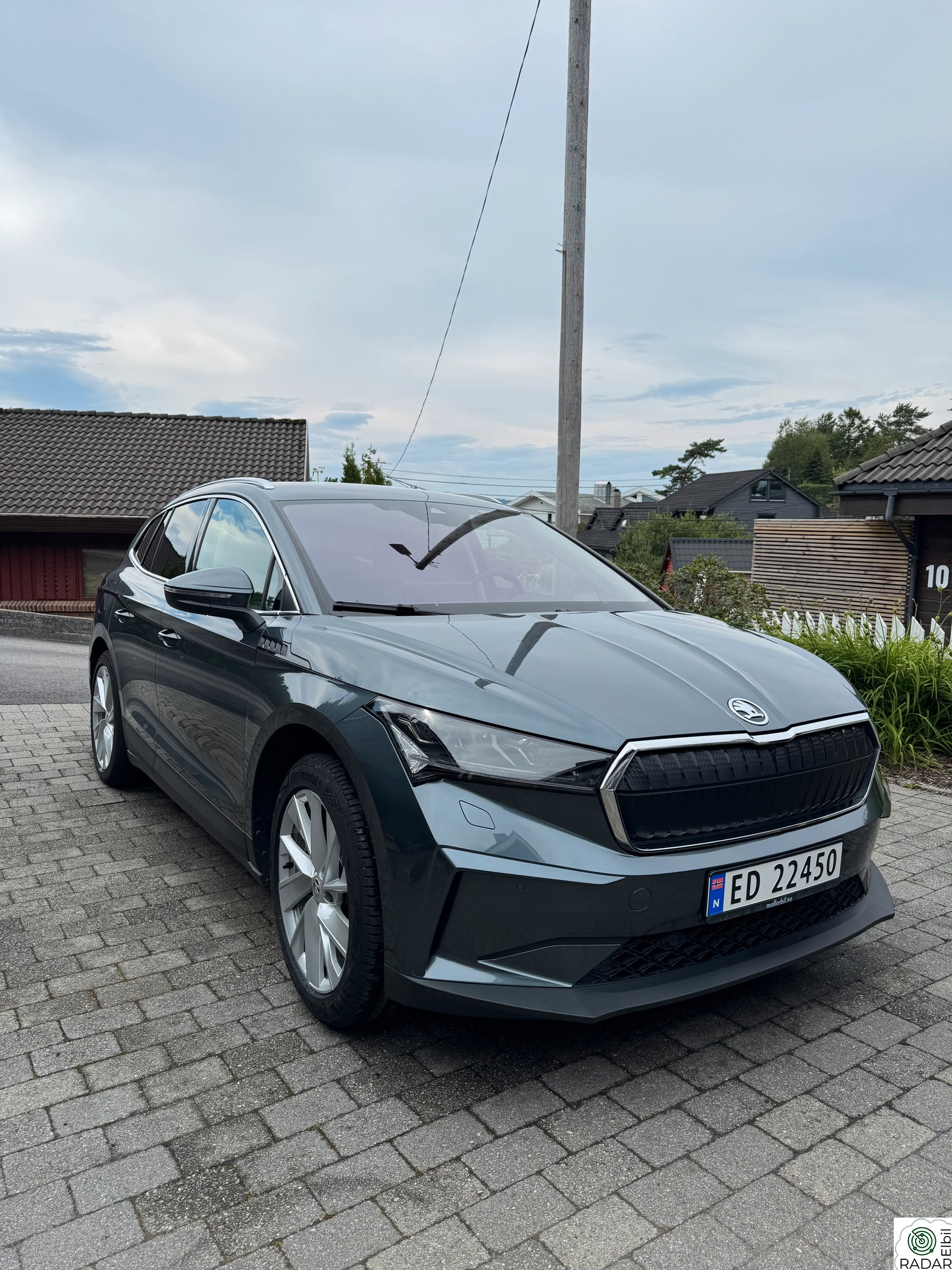 SKODA ENYAQ 80 IV80 / 528km WLTP / Matrix / Hengerfeste / Norsk
