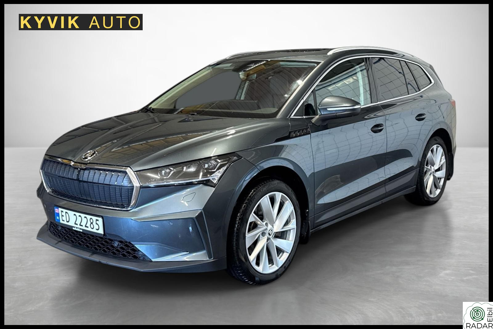 SKODA ENYAQ 80 IV80//204HK/GOD REKKEVIDDE/NAVI/R.KAMERA/ISOFIX++