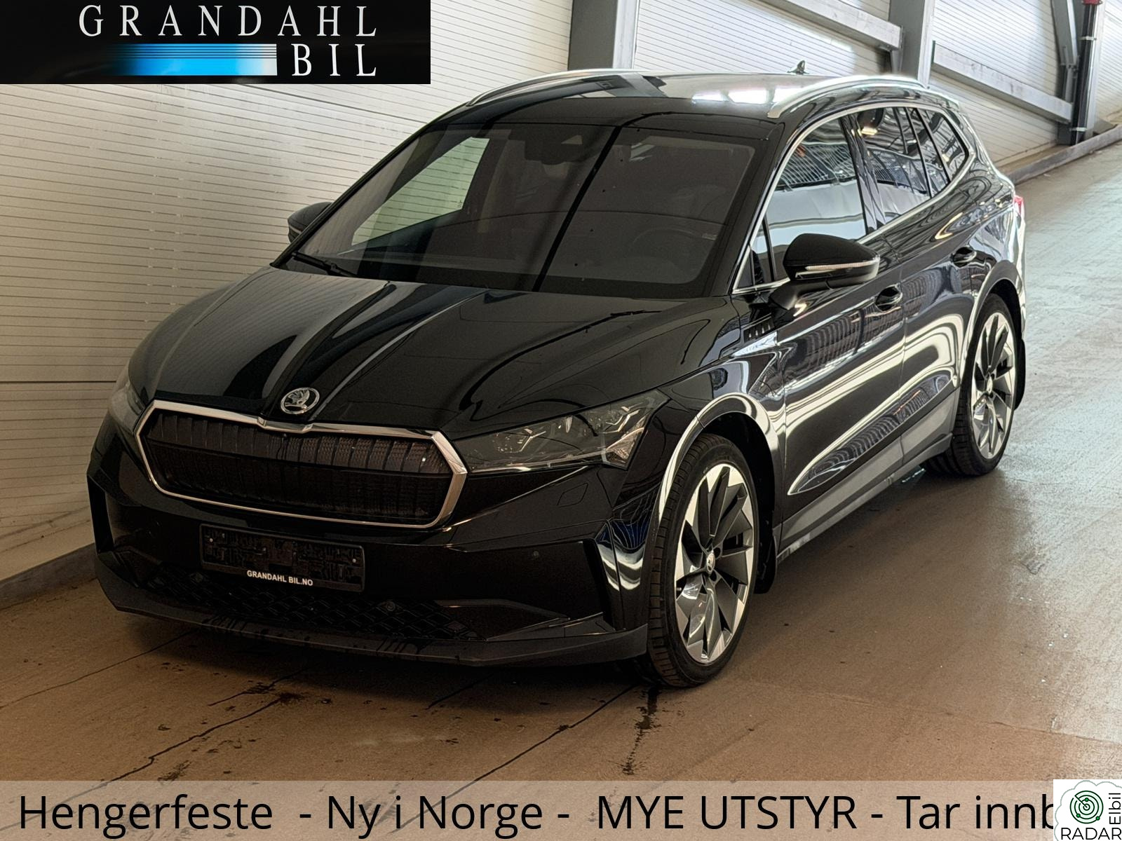 SKODA ENYAQ 80 IV 80 -El. sete - 360 grader /ryggekamera -Varme i ratt