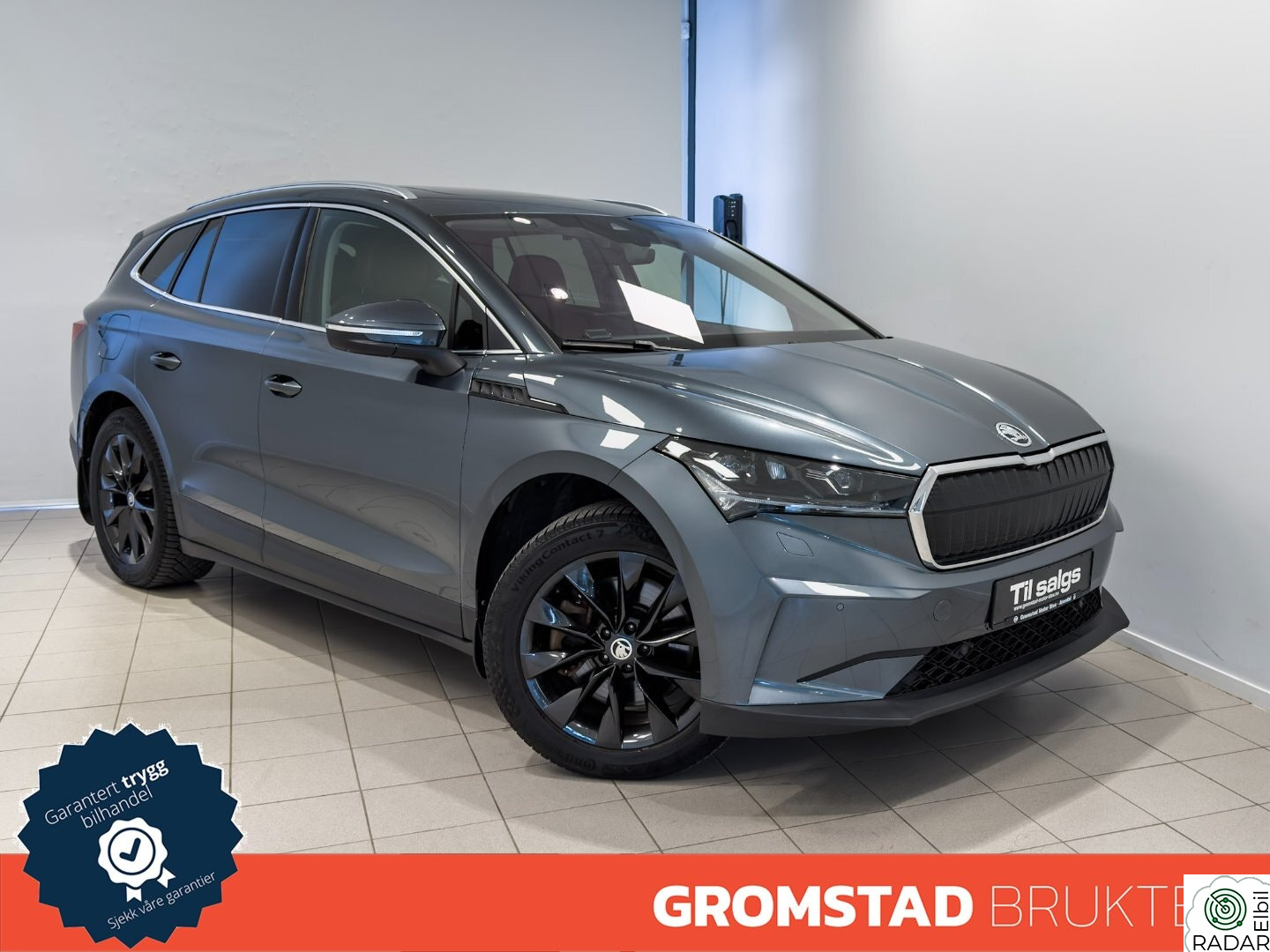 SKODA ENYAQ 80 iV80 Norsk 360.R.KAM/Skinn/Panorama/LED-Matrix/H.feste
