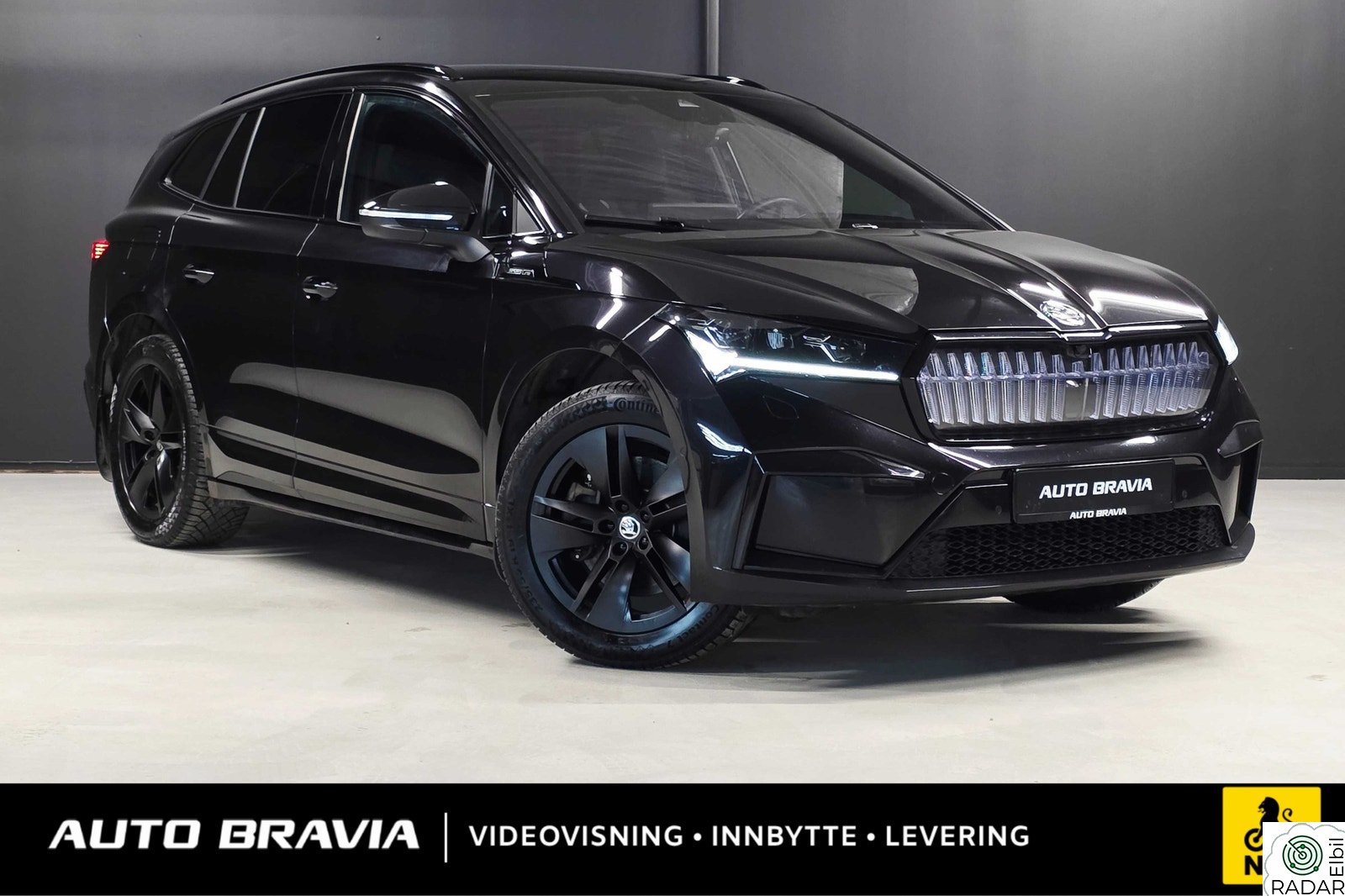 SKODA ENYAQ 80 IV80/SPORTLINE/506KM/KROK/MATRIX/CRYSTAL FACE/NAF TEST+