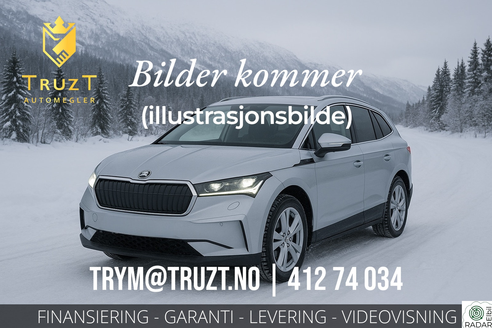 SKODA ENYAQ 80 iV80 / Nybilgaranti / H.feste / ACC / R.kamera / Navi++
