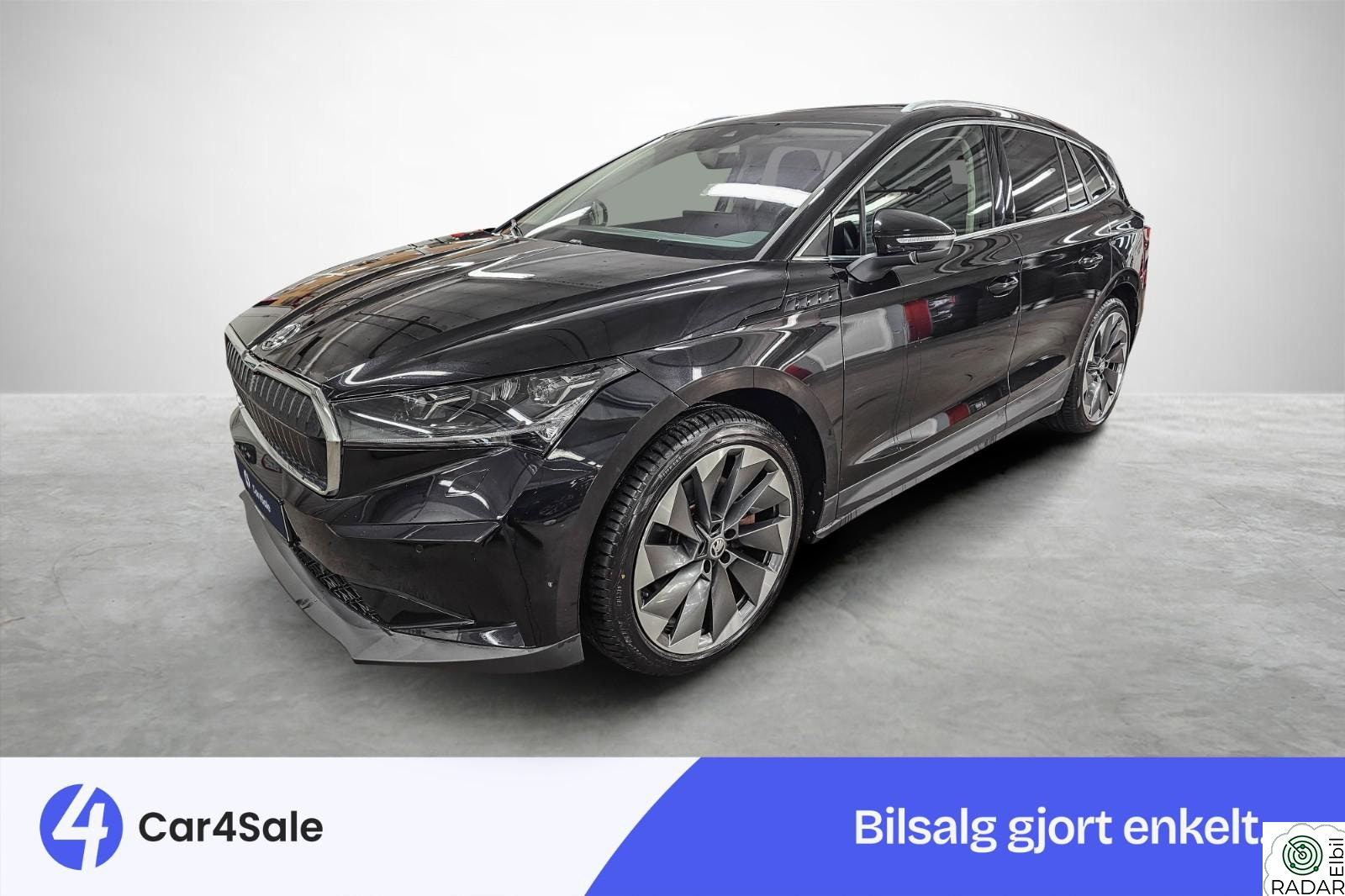 SKODA ENYAQ 80 iV80 501km/ Soltak/ V.Pumpe/ Skinn/ Krok/ Ny Service+EU