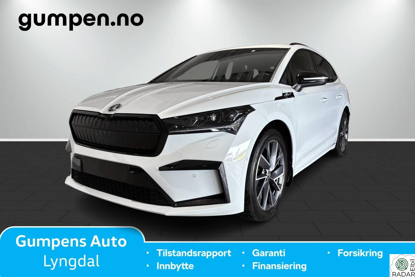 SKODA ENYAQ 80 iv 80 sportline Ryggekamera,Krok, Acc, El-Førerstol