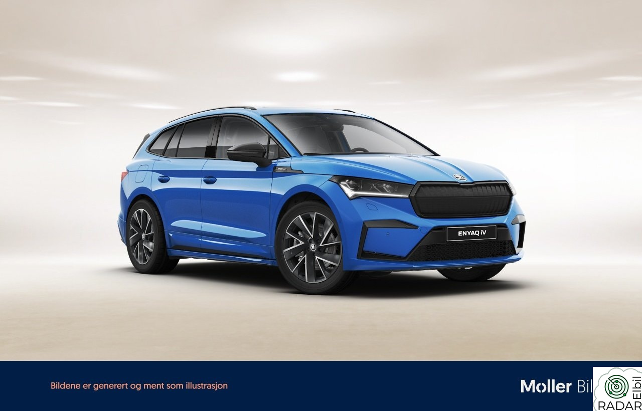 SKODA ENYAQ 80 iv 80 Sportline - R.Kam, Matrix, Pano, Krok, Keyless