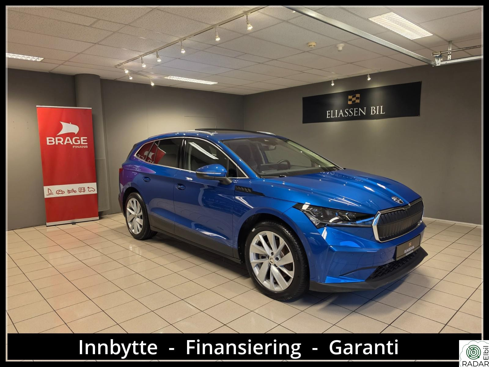SKODA ENYAQ 80 iV80 / 523km / Panorama/Rattvarme/Matrix / LAV KM!