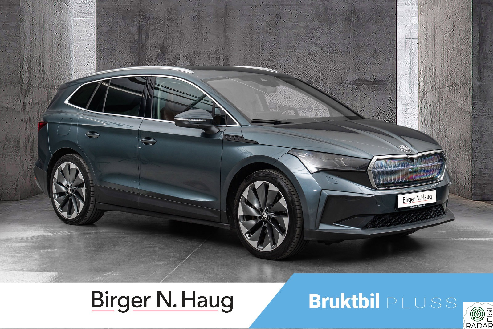 SKODA ENYAQ 80 IV80 MATRIX PANO ADAPTIV CRUISE FINANS FORSIKRING++