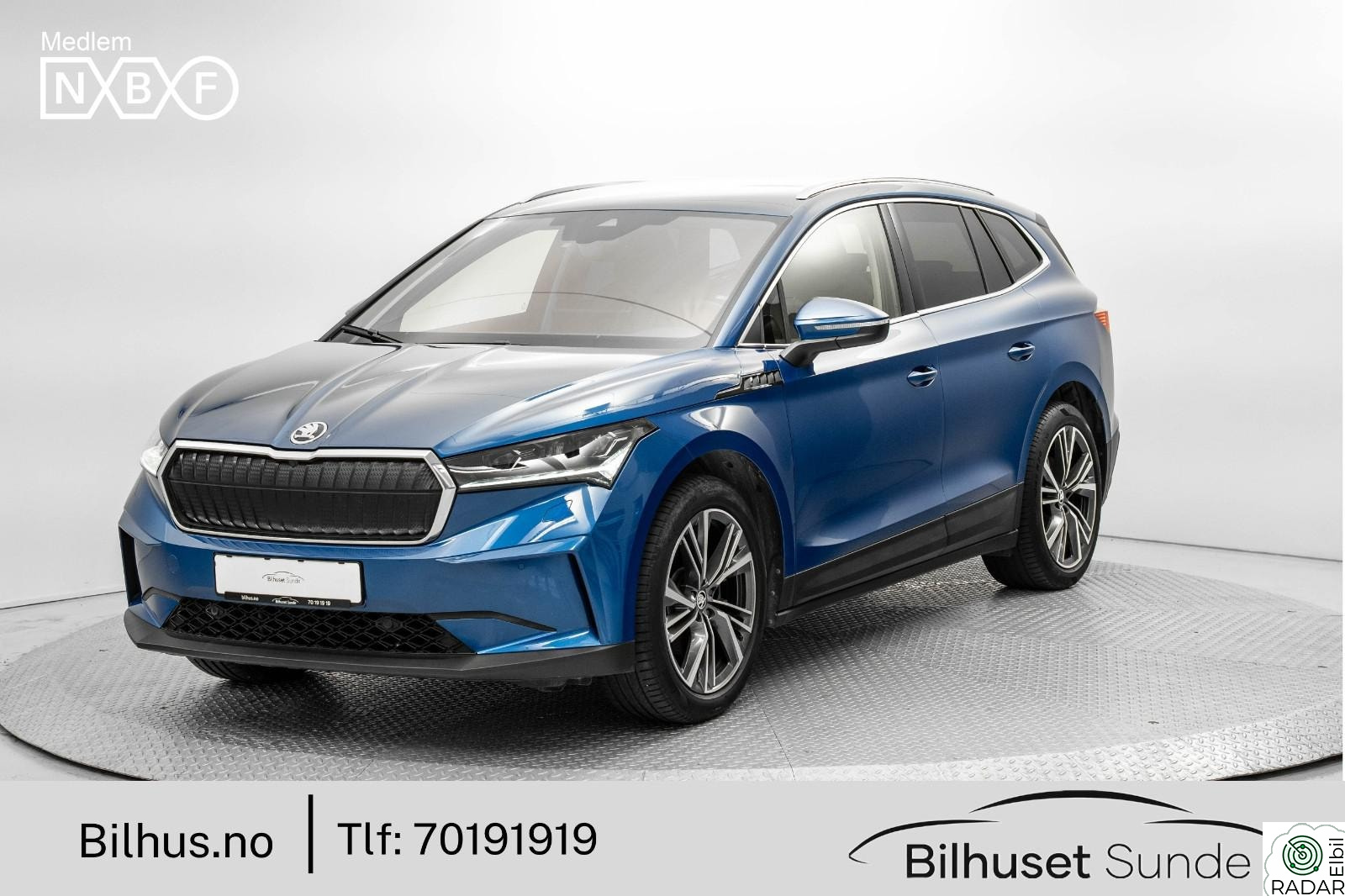 SKODA ENYAQ 80 IV80 204hk Lounge,Matrix,Alcantara,Keyless,R.Kam,20"