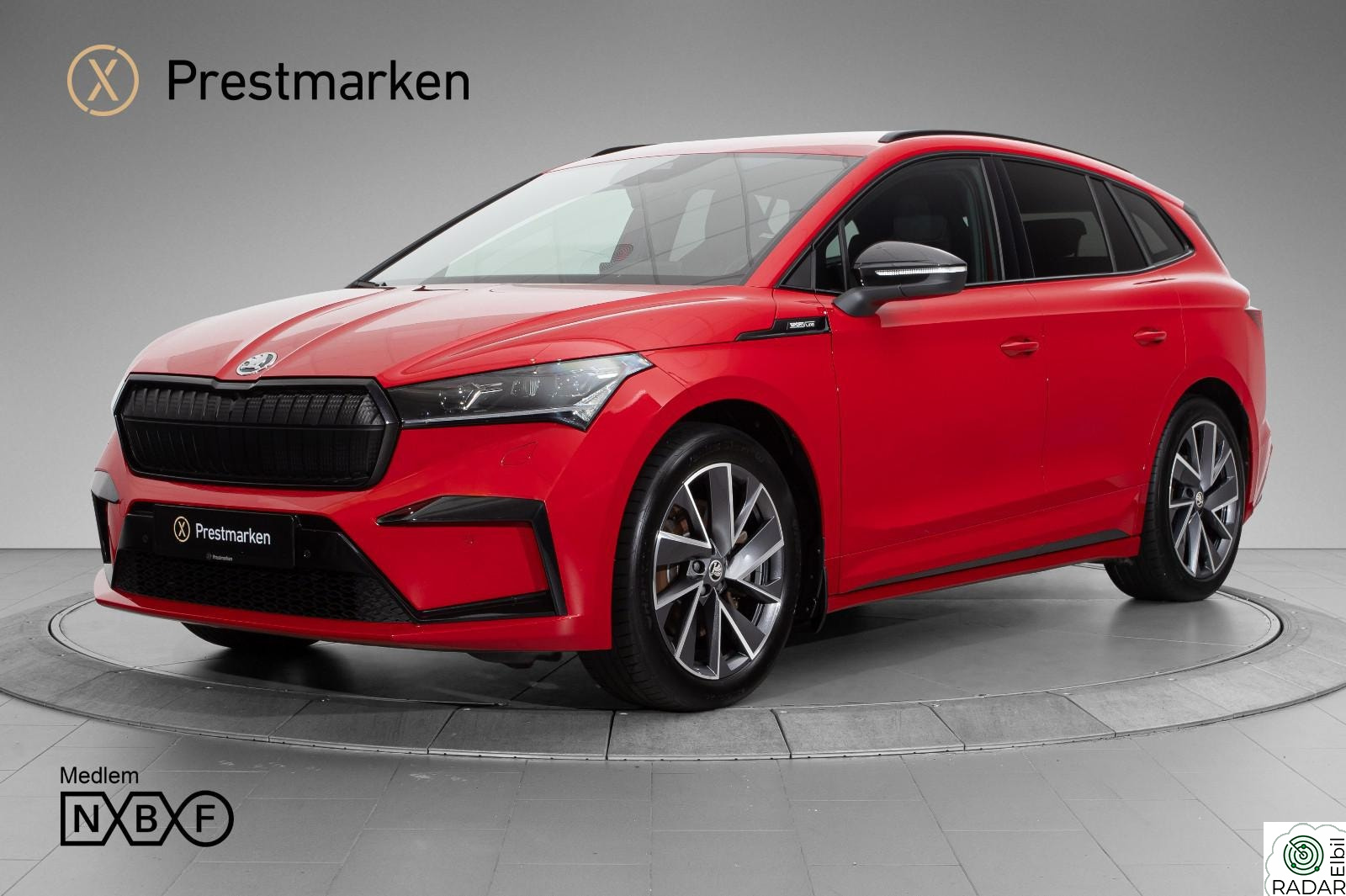 SKODA ENYAQ 80X 80x SportLine AWD - AdaptiveCruise H.Feste VarmeRatt ++