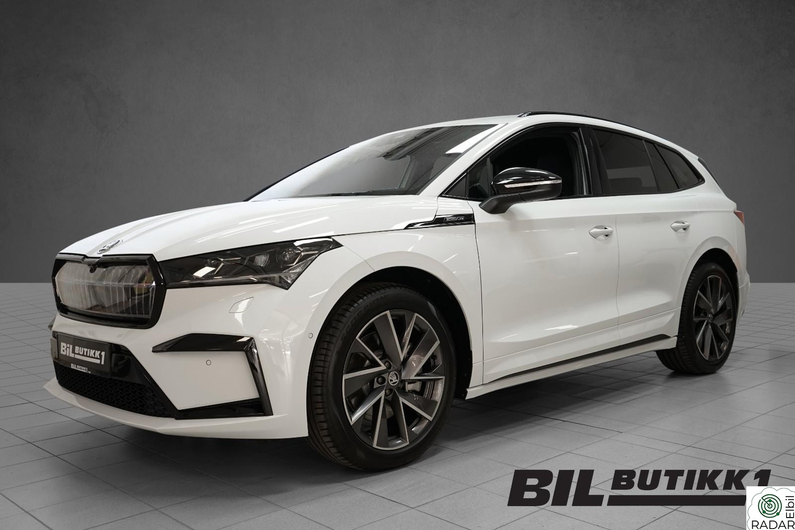 SKODA ENYAQ 80X iV80X Sportline |CrystalFace|Massasje|El.luke|360kam|+m