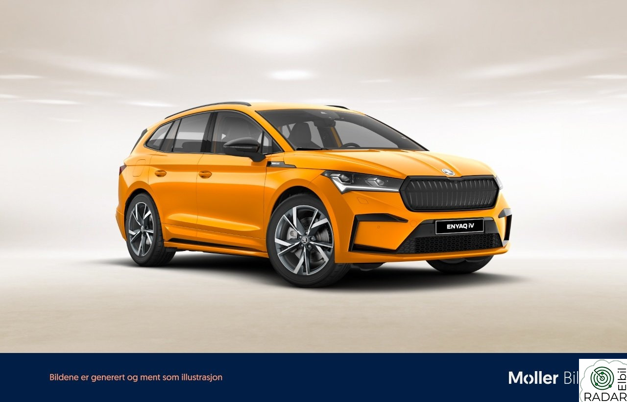 SKODA ENYAQ 80X iV 80x Sportline Hengerfeste, KESSY, ryggekamera, navi
