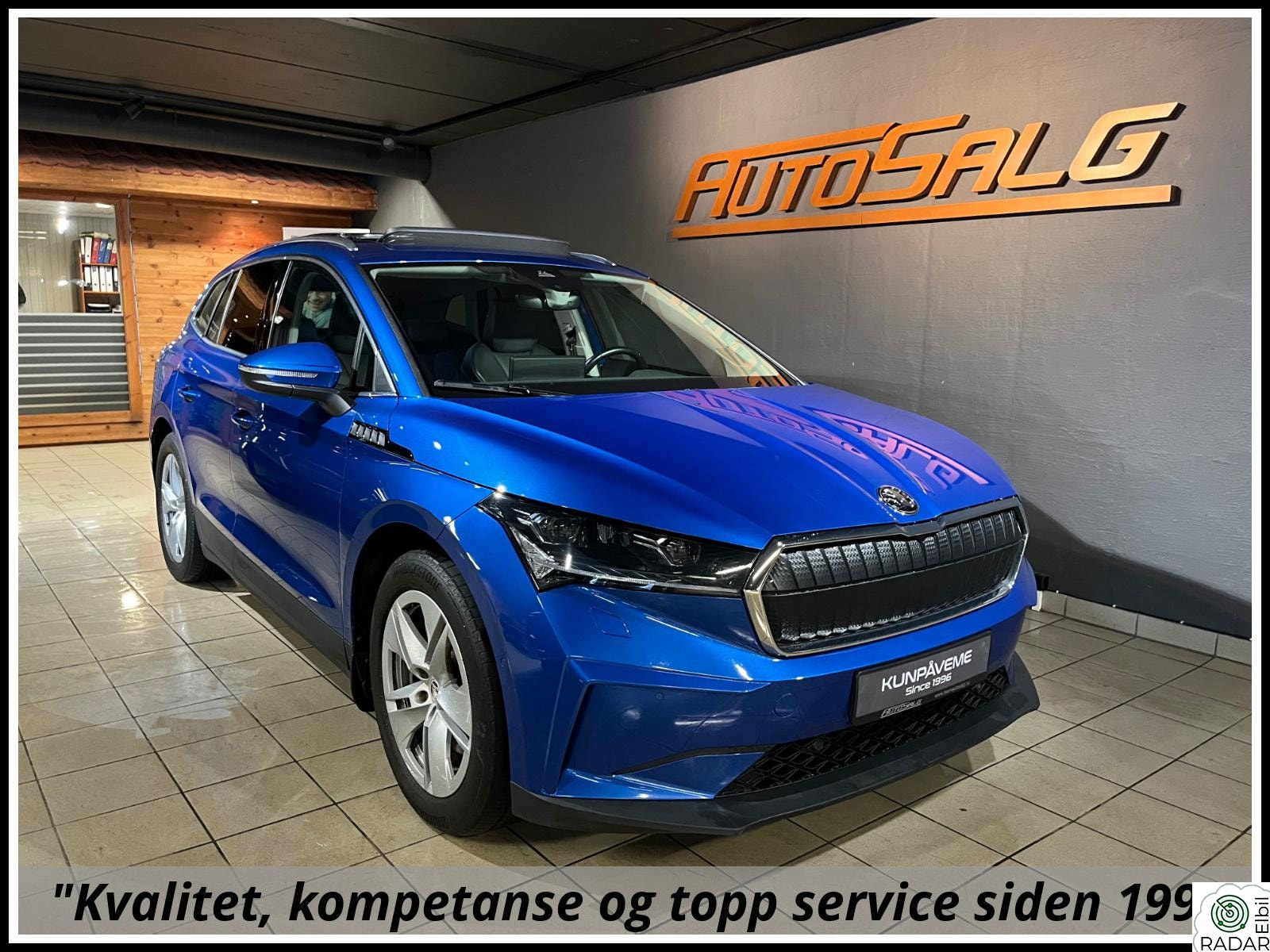 SKODA ENYAQ 80X IV80X Suite 265hk 4X4 Skinn/Krok/Matrix/Massasje/Pano!