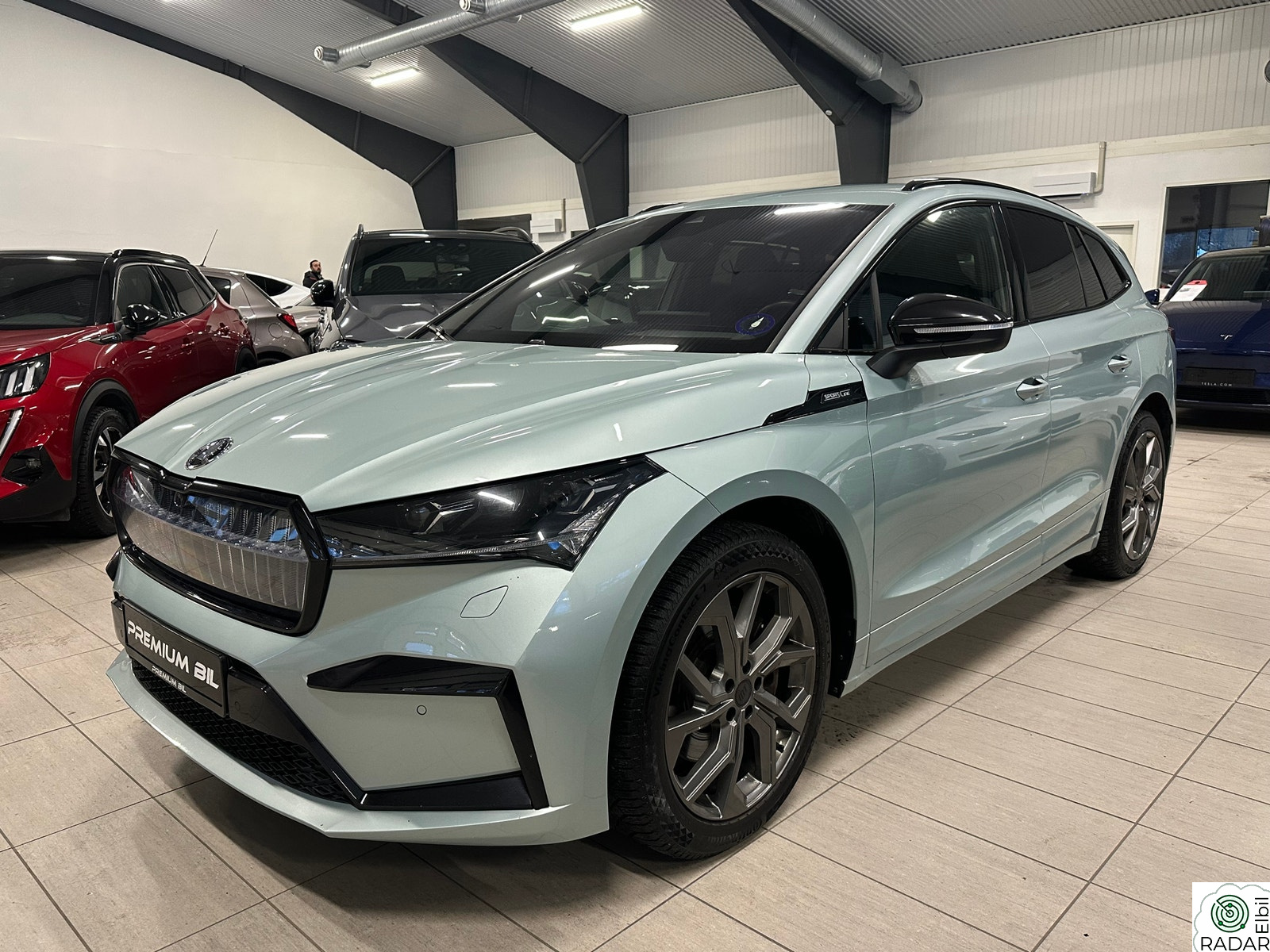 SKODA ENYAQ 80X iV80X SPORTLINE,,CRYSTAL FACE,CANTON,HUD,360,KROK