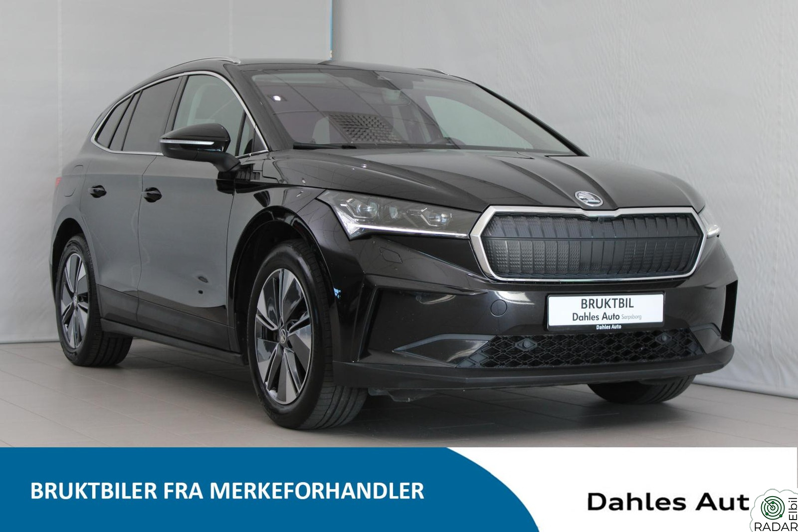 SKODA ENYAQ 80X iv 80x/ACC/Krok/Head up/Skinn/19"/Familiepakke