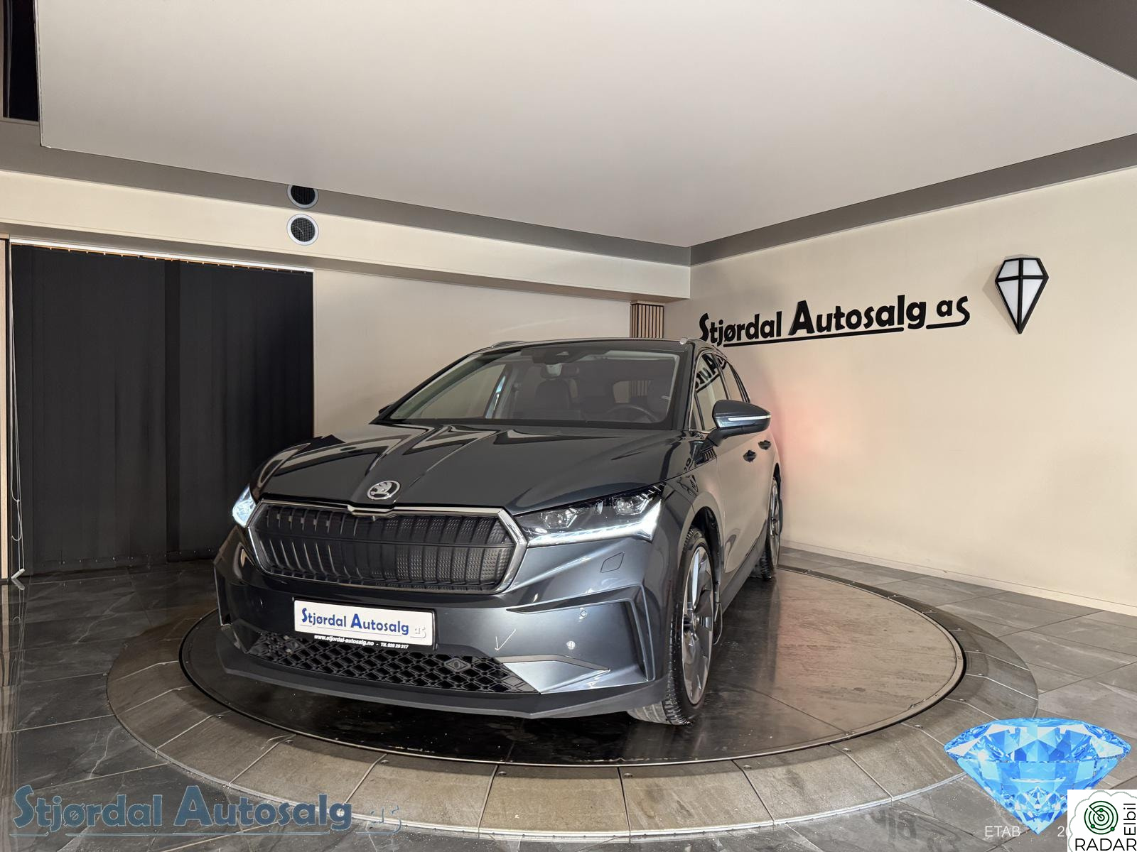 SKODA ENYAQ 80X 80X/Delskinn/Krok/ACC/Norsk/Velholdt/1eier