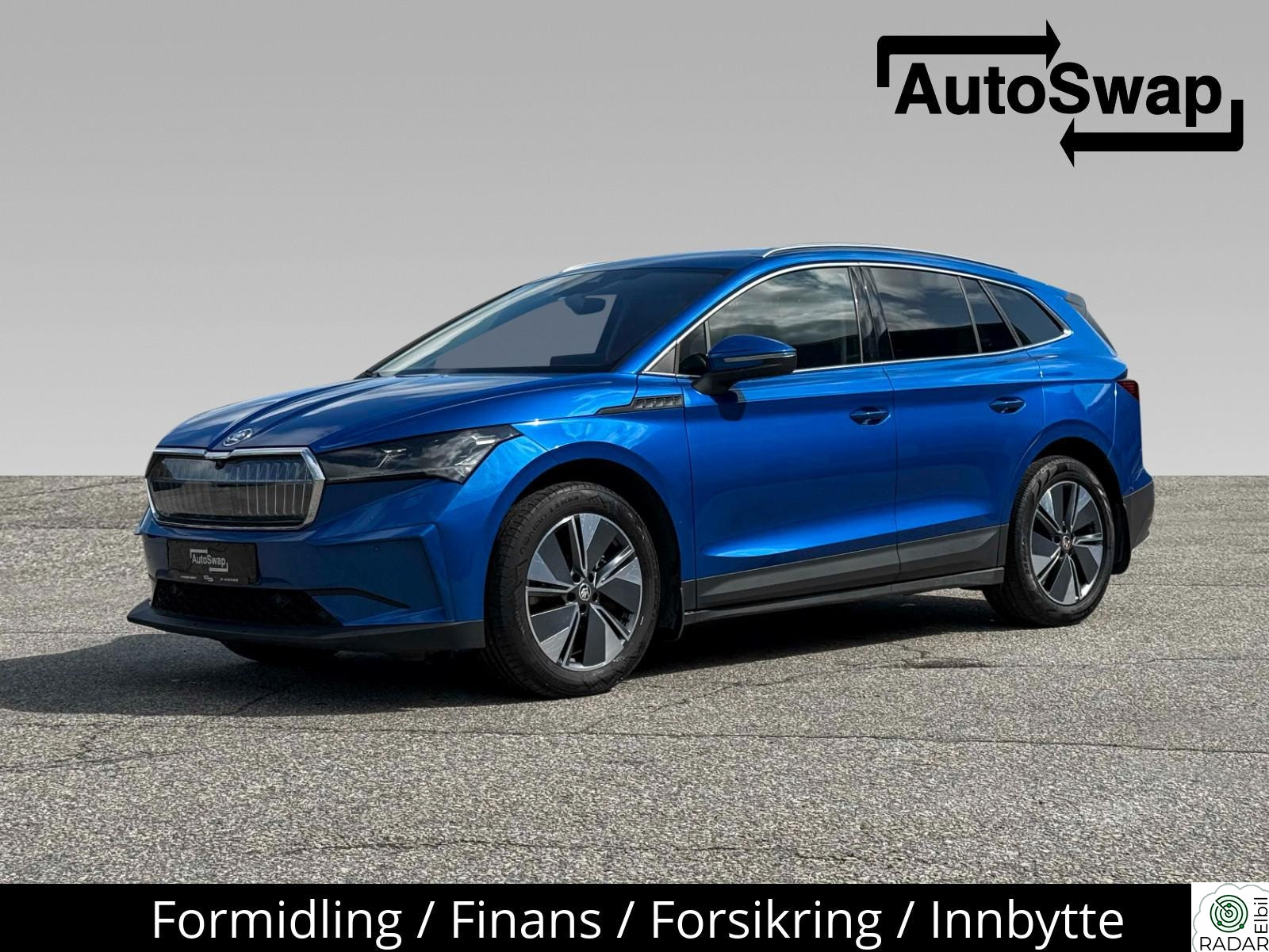 SKODA ENYAQ 80X 80X Norsk/Skinn/HeadUp/Krok/ACC/Crystal Face/Navi/S+V