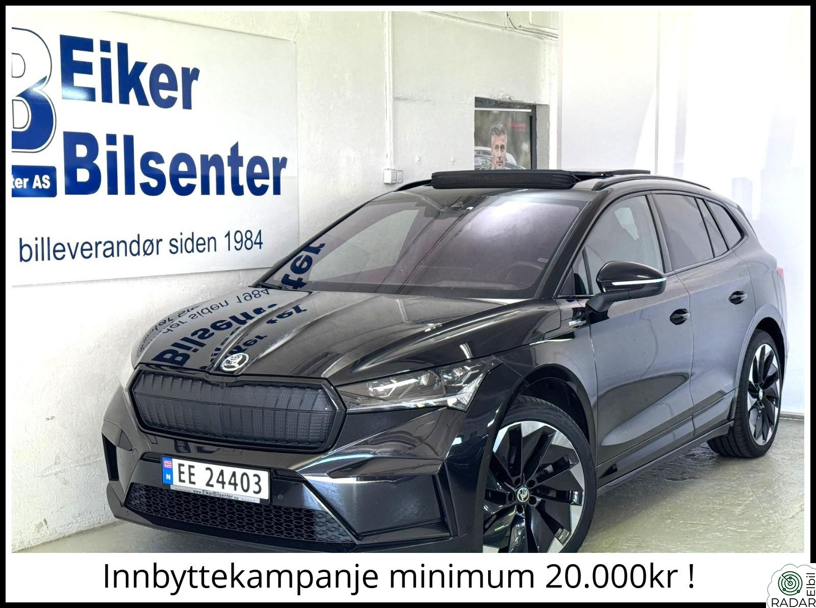 SKODA ENYAQ 80X iV80X/Sportline/Panorama/Kamera/RattVHUD/Krok/21"/Norsk