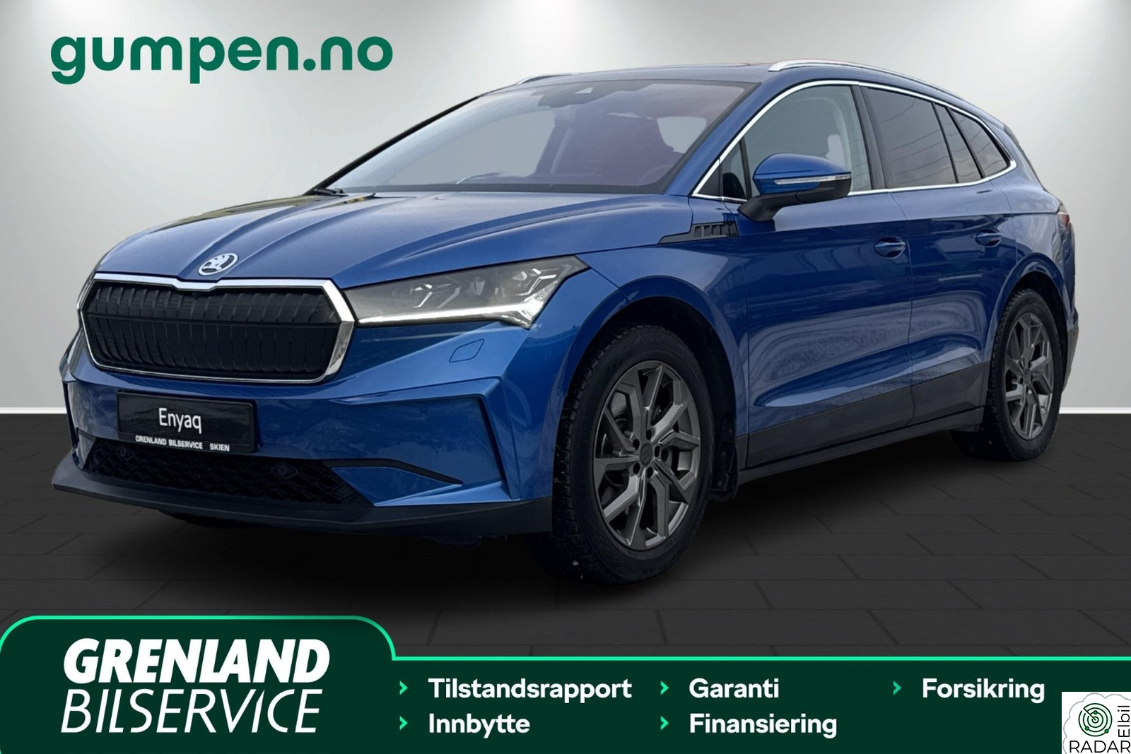 SKODA ENYAQ 80X iV80X, Hengerfeste, LED Matrix, DAB+, Rutevarme