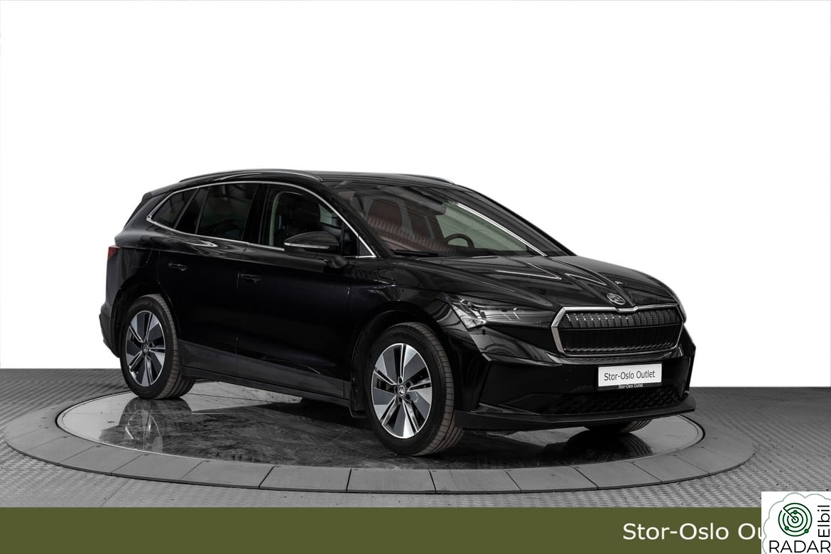 SKODA ENYAQ 80X iV 80x. 4x4, 514km WLTP, Skinn, ACC, Hengerfeste.