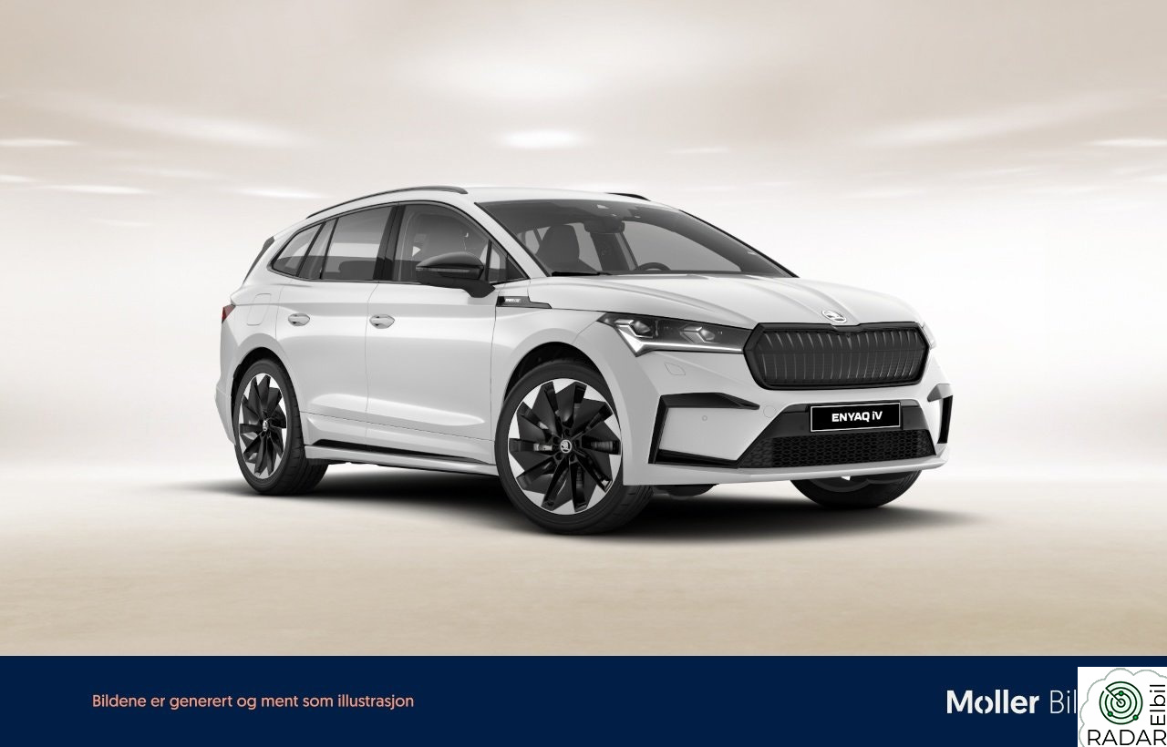 SKODA ENYAQ 80X iV 80x Sportline Hengerfeste, KESSY, ryggekamera, navi