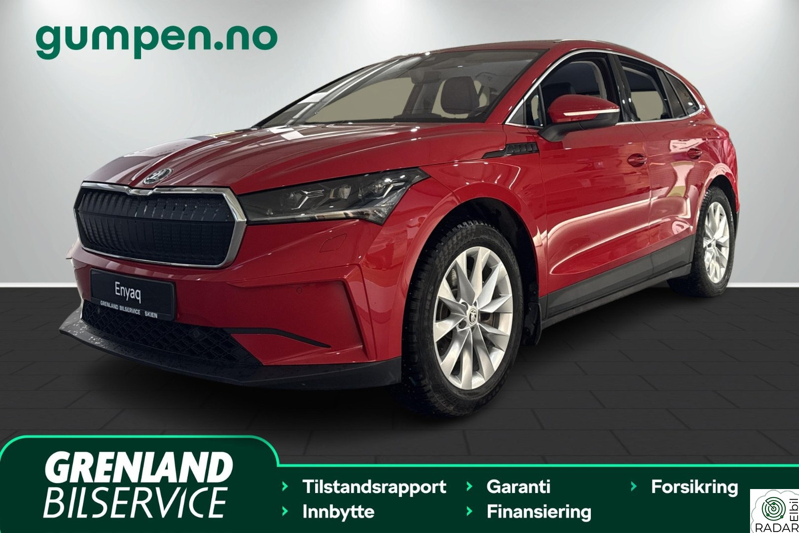 SKODA ENYAQ 80X iV80X, Hengerfeste , Rutevarme, DAB+, Navi, LED, Lav km