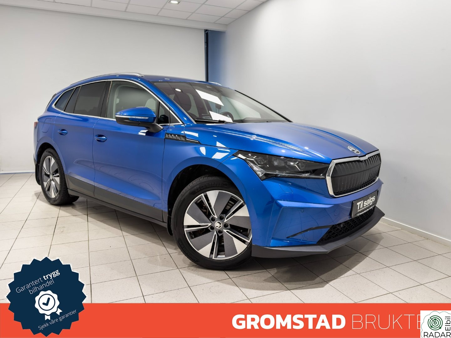 SKODA ENYAQ 80X iV80X Norsk/LED-Matrix/Skinn/Headup/Hengerfeste/++