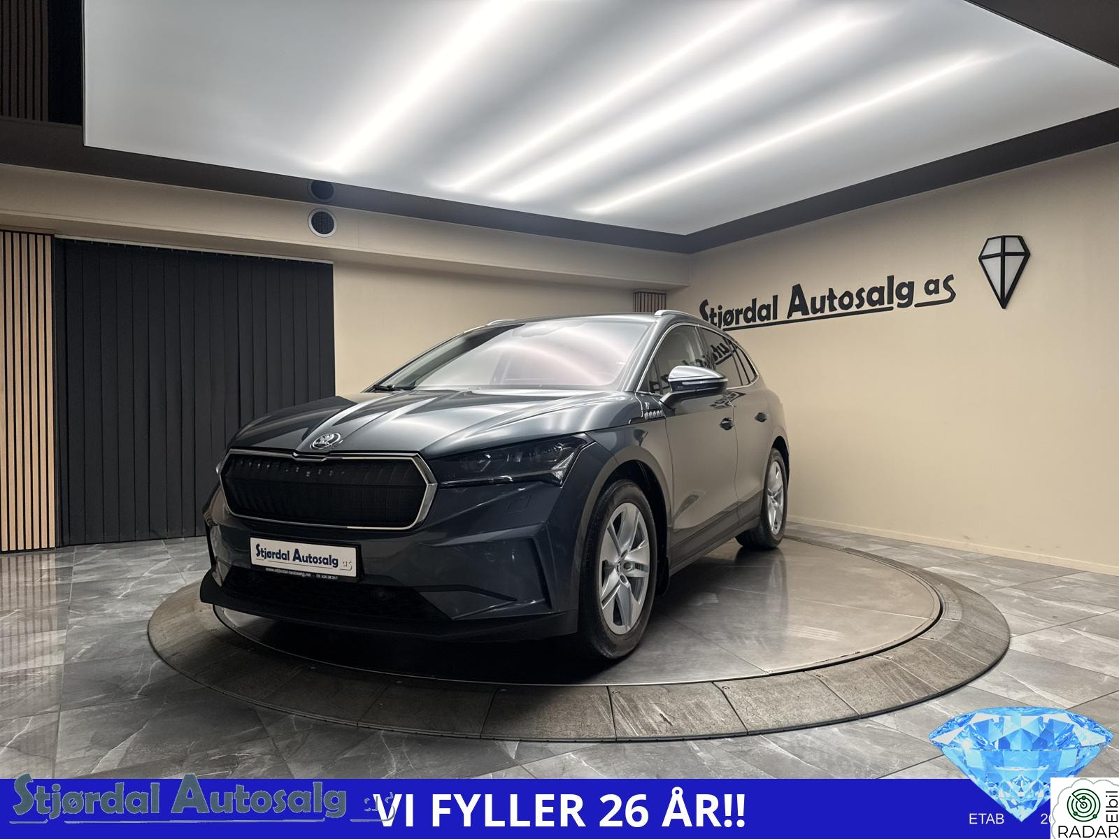 SKODA ENYAQ 80X IV80X 4x4,Navi,Skinn,Kamera,Krok,Velhodl Norsk 1 Eier