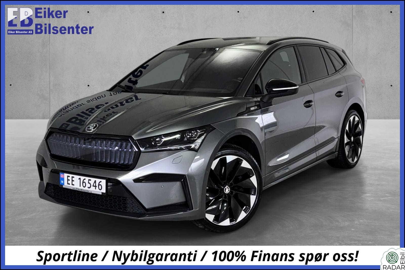 SKODA ENYAQ 80X Iv80X/Sportline/Acc/HUD/Kamera/Navi/Krok/MatrixLED/21"