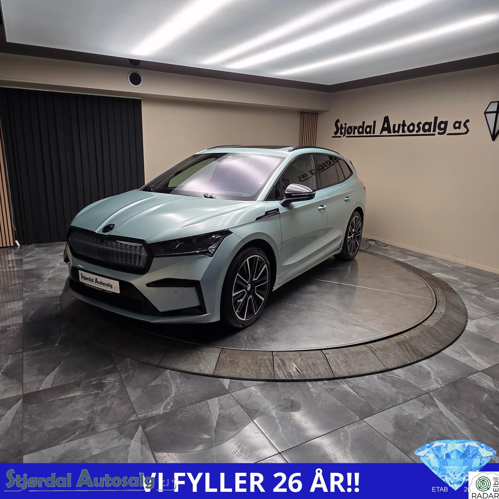 SKODA ENYAQ 80X iV80X,Founders-Edition,Pano,CrystalF,HUD,360,Krok,Norsk