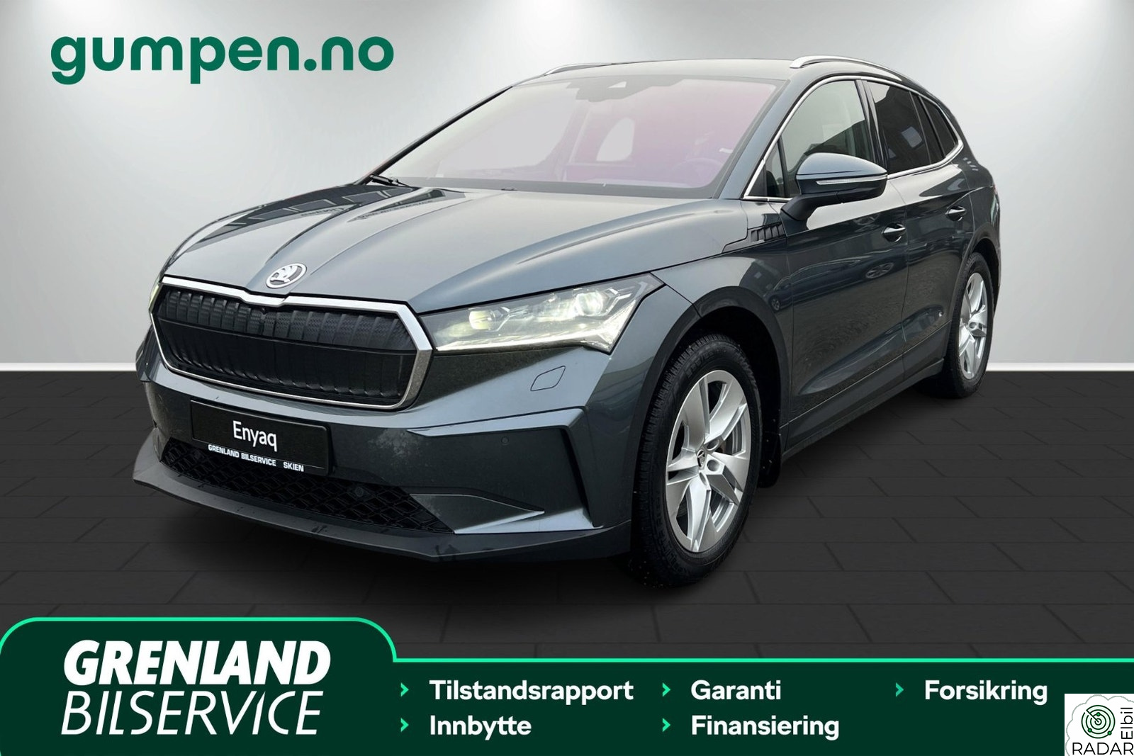 SKODA ENYAQ 80X iV80X, Hengerfeste , Skinn, DAB+, Bassbrothers