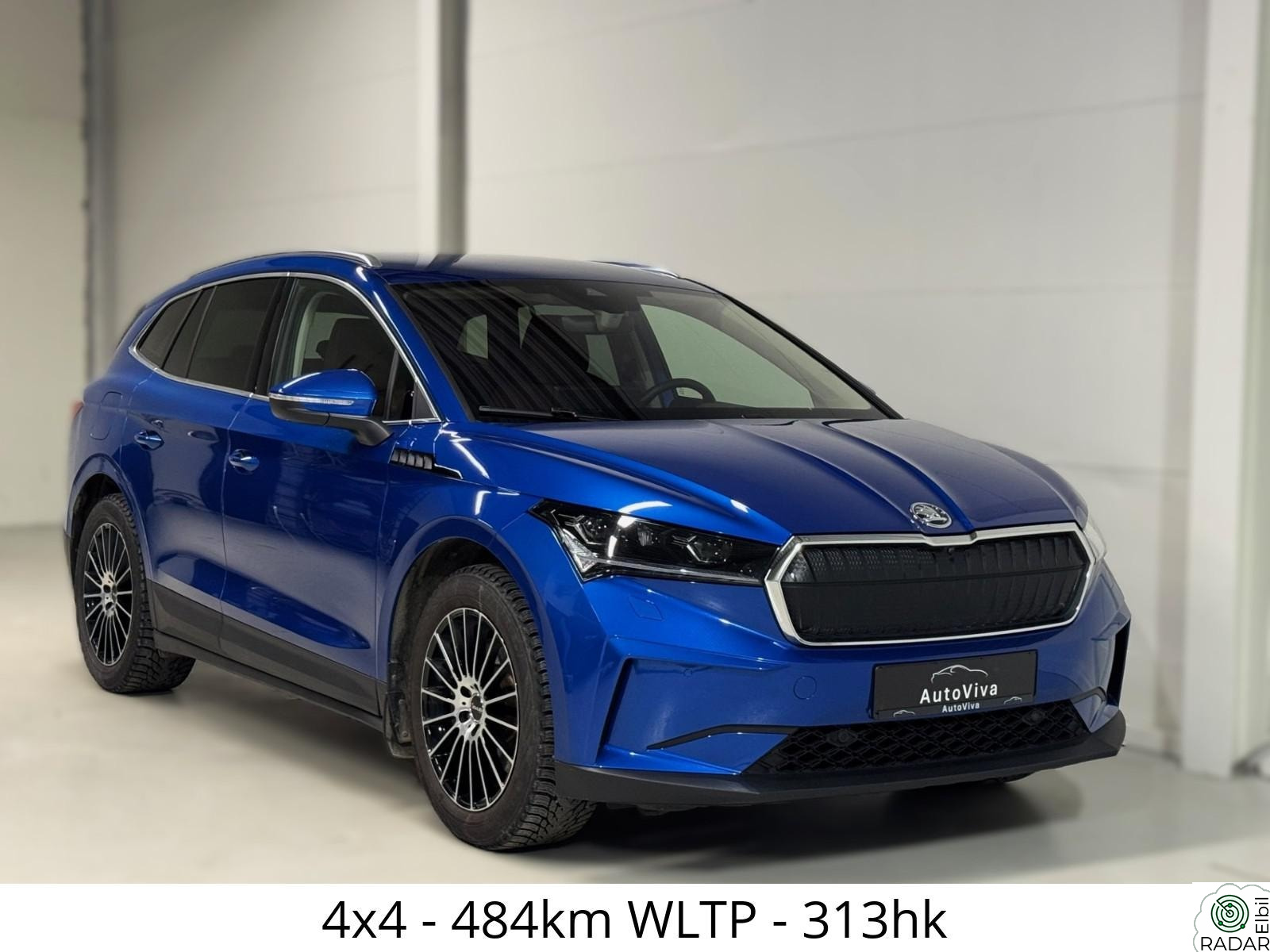 SKODA ENYAQ 80X iV80X Matrix Skinn H.feste 360* Rattvarm 484wltp 313hk