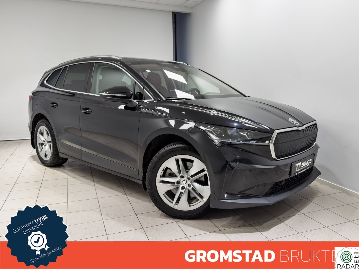 SKODA ENYAQ 80X iV80X Norsk/LED-Matrix/Skinn/Headup/Panorama/Hengerfest