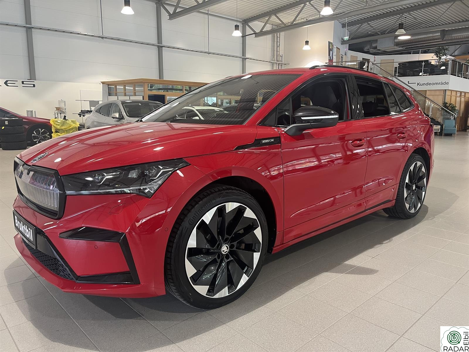 SKODA ENYAQ 80X iV80X Sportline Crystal Face 4x4, rekkevidde 513km /H.f