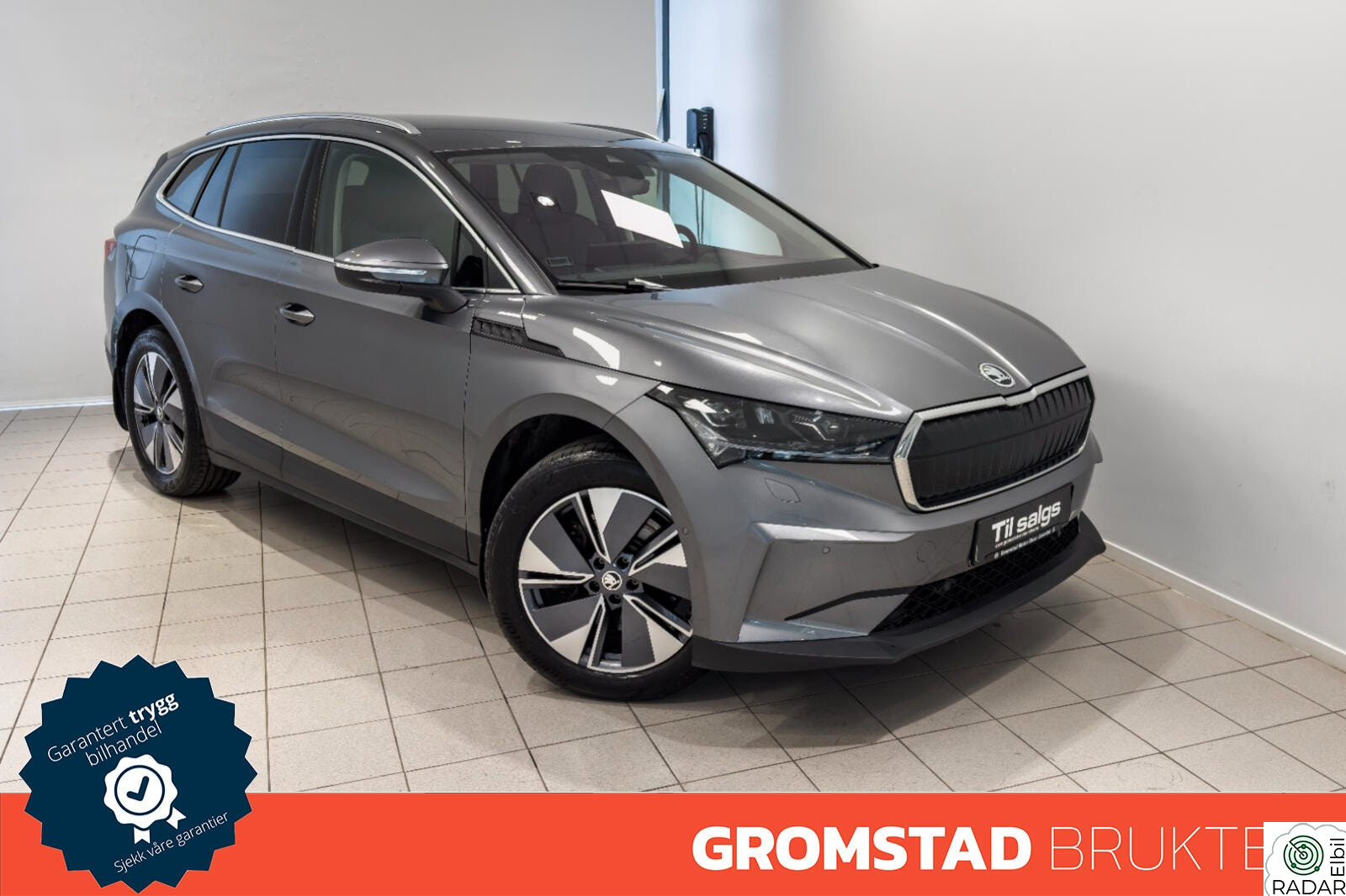 SKODA ENYAQ 80X iV80X - Norsk/Delskinn/LED-Matrix/R.kam/Hengerfeste/++